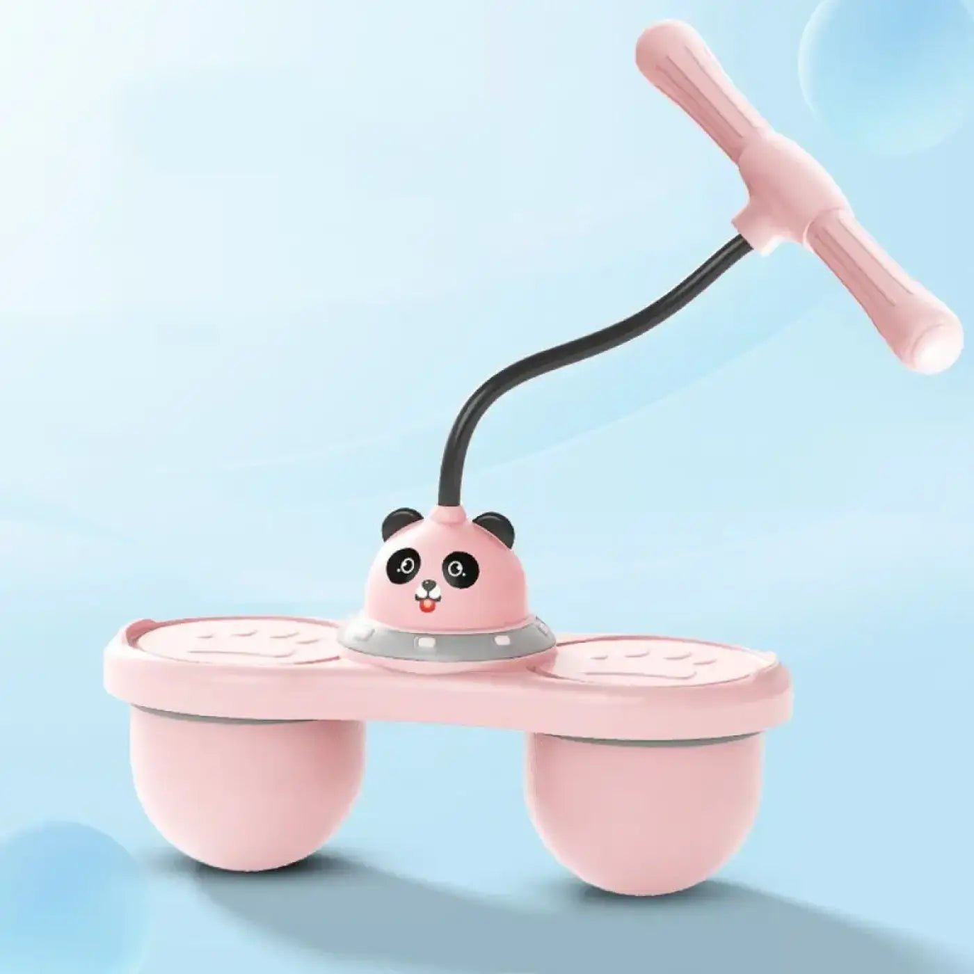 The Ball Depot pogo ball: Cartoon Panda Jumping Ball with Handle