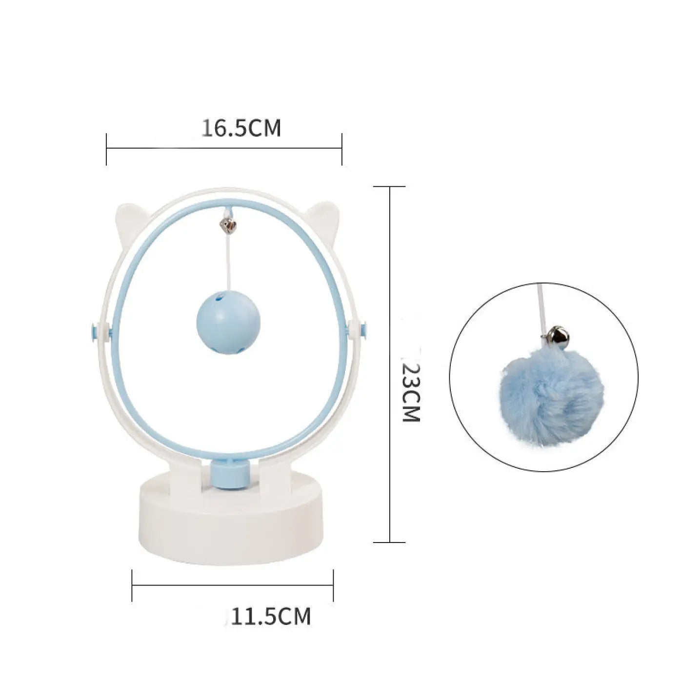 The Ball Depot Cat Balls: Cat Entertaining Swinging Ball