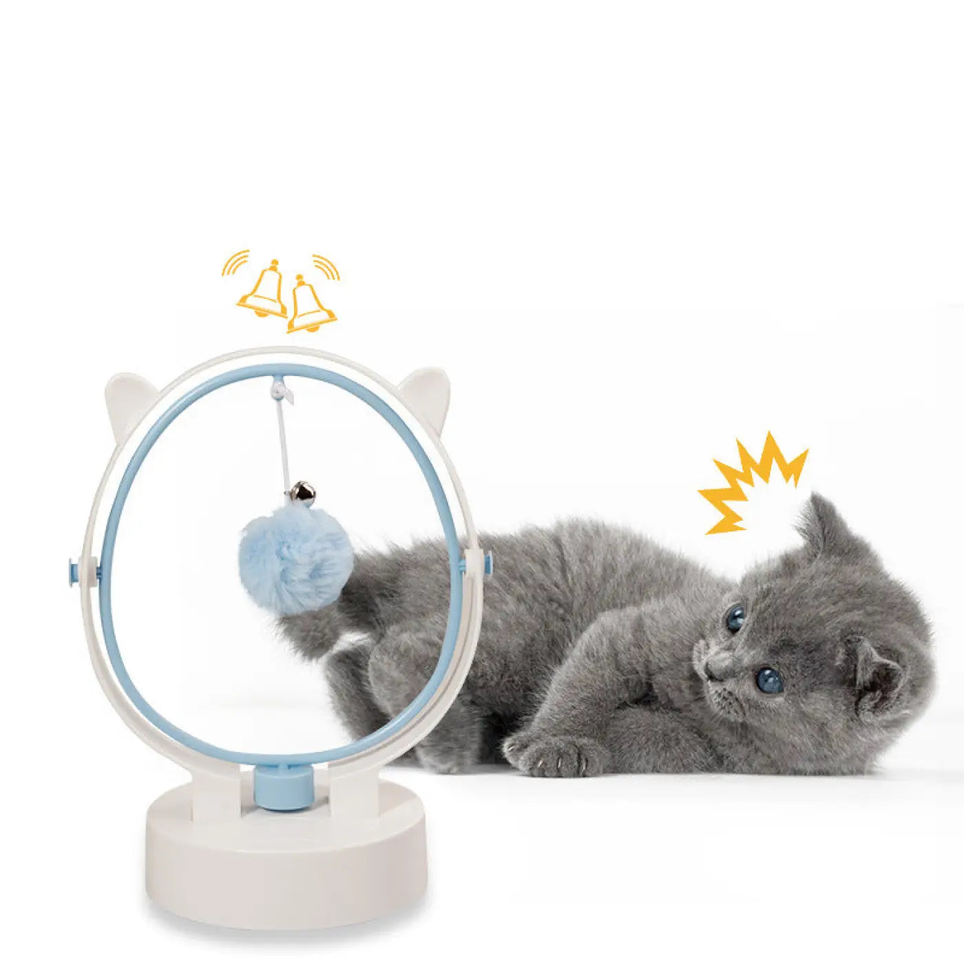 The Ball Depot Cat Balls: Cat Entertaining Swinging Ball