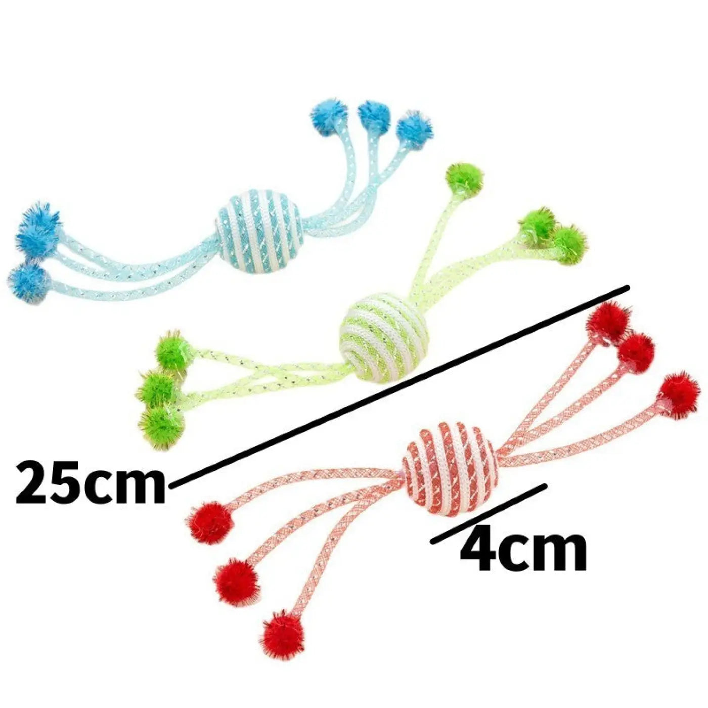 The Ball Depot cat toys: Cat Interactive Rope Ball