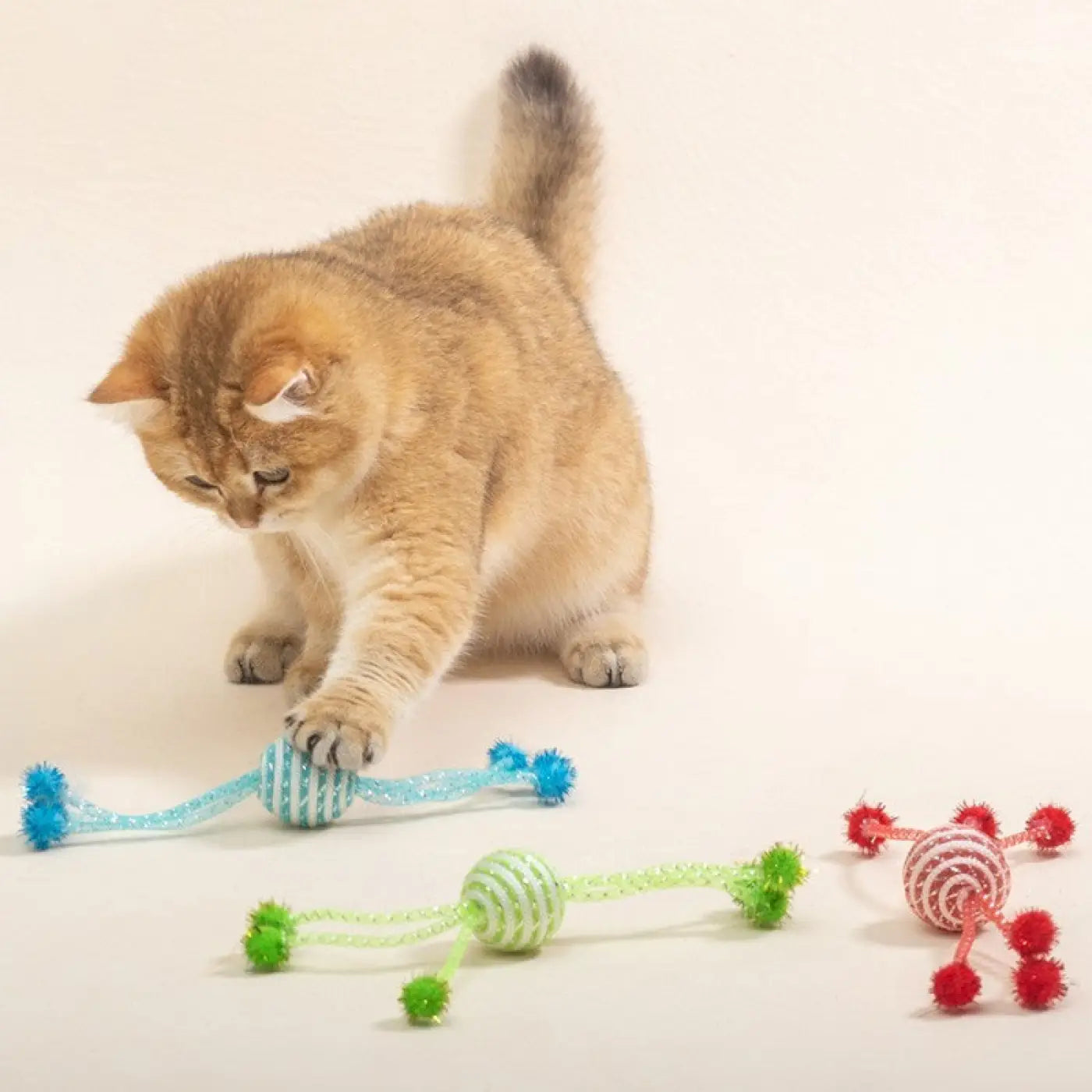 The Ball Depot cat toys: Cat Interactive Rope Ball