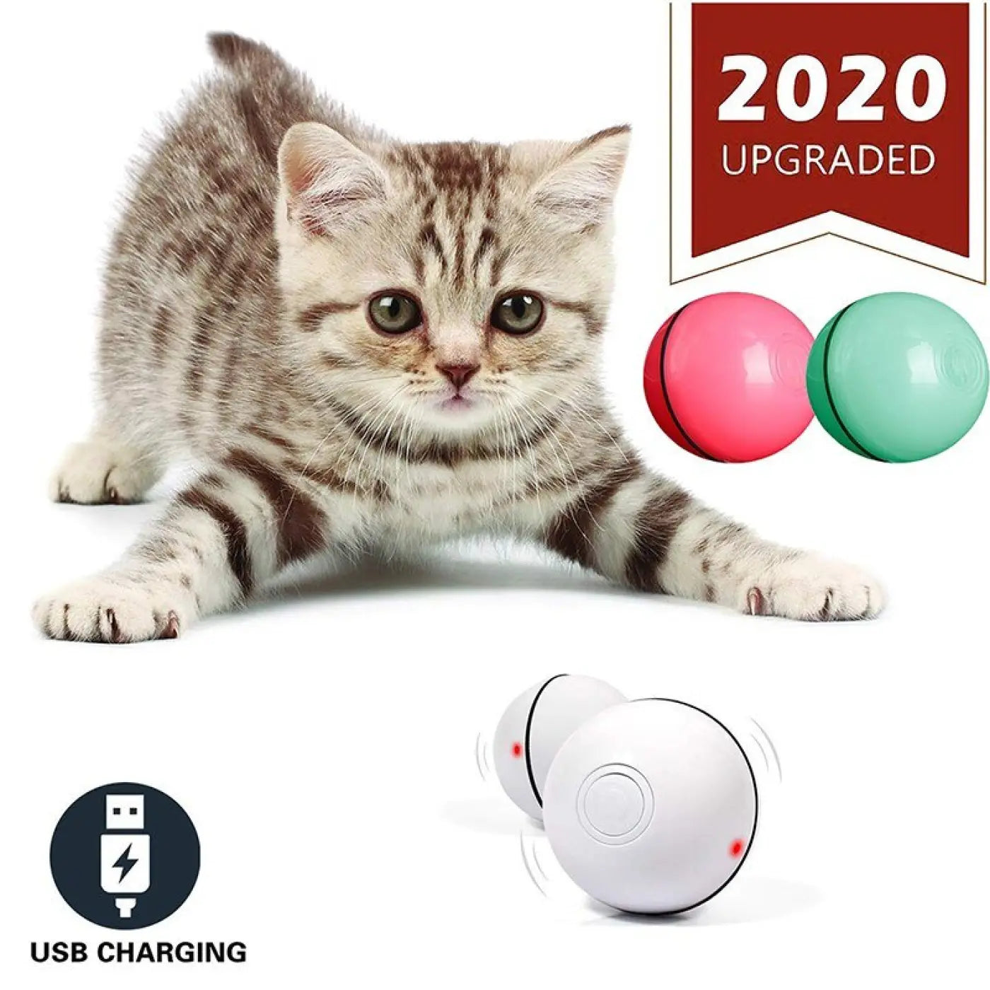 The Ball Depot Cat Balls: Cat Smart Jumping Ball
