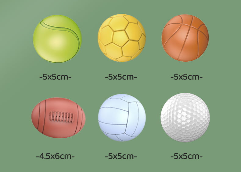 Silicone Manhattan Grip Training Baby Touch Perception Ball