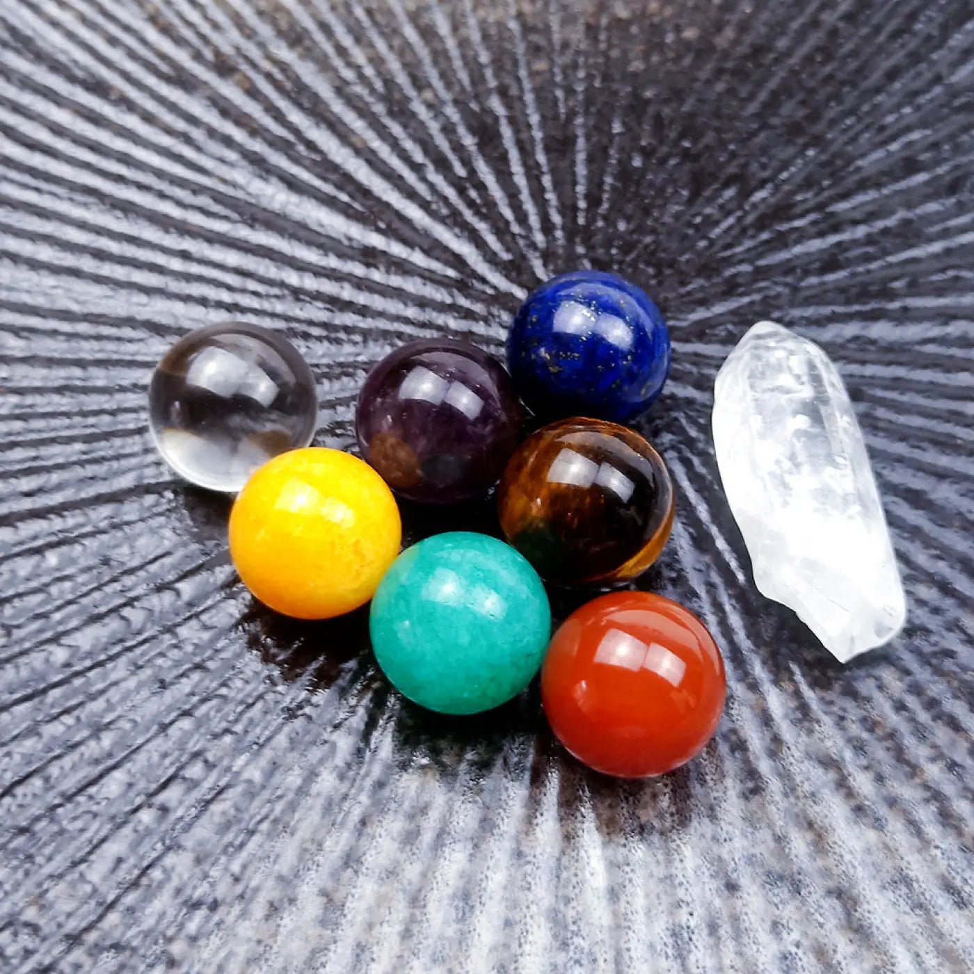 The Ball Depot chakra ball: Chakra Ball Set