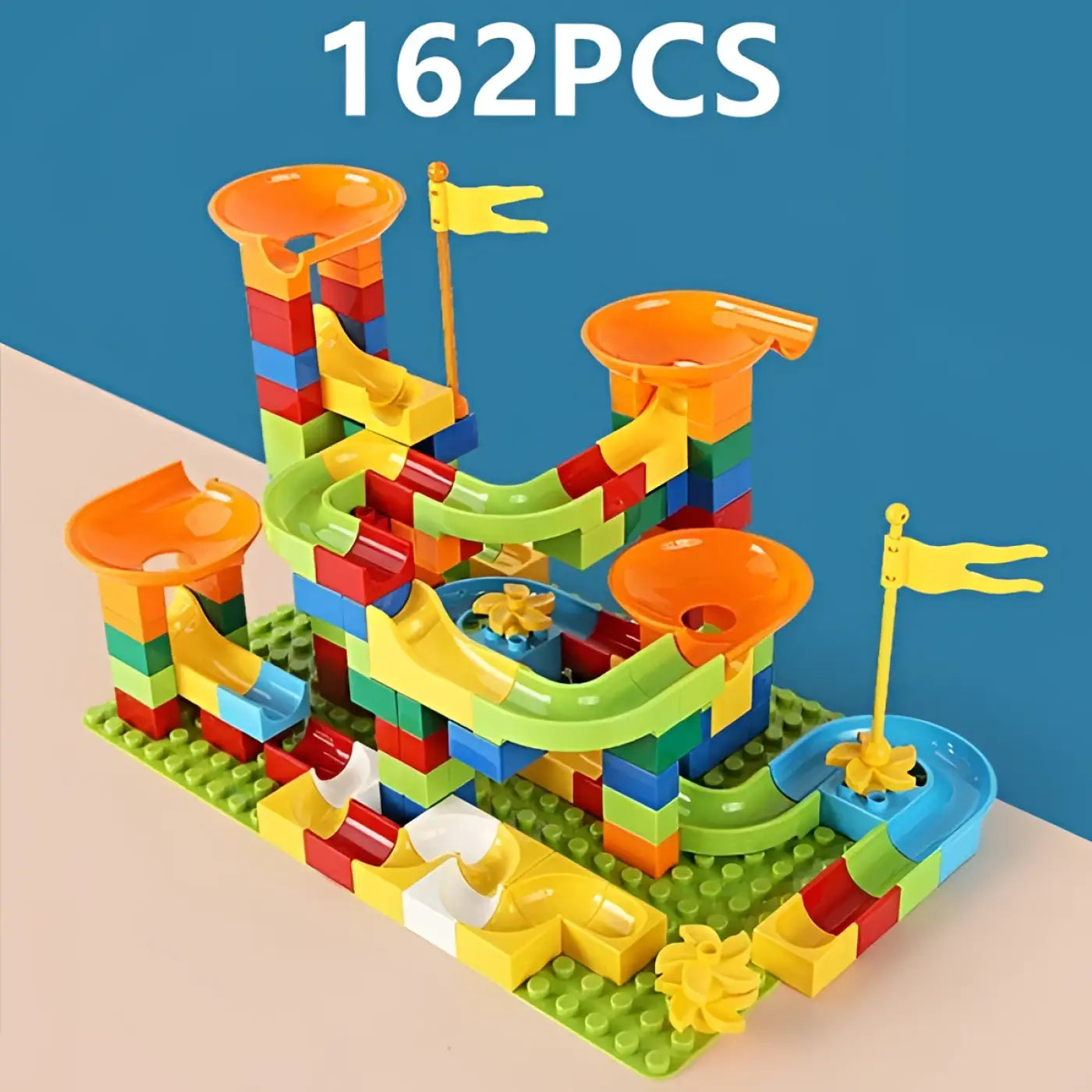 The Ball Depot puzzle ball: Children's Assembling Ball Chute Building Block Toy