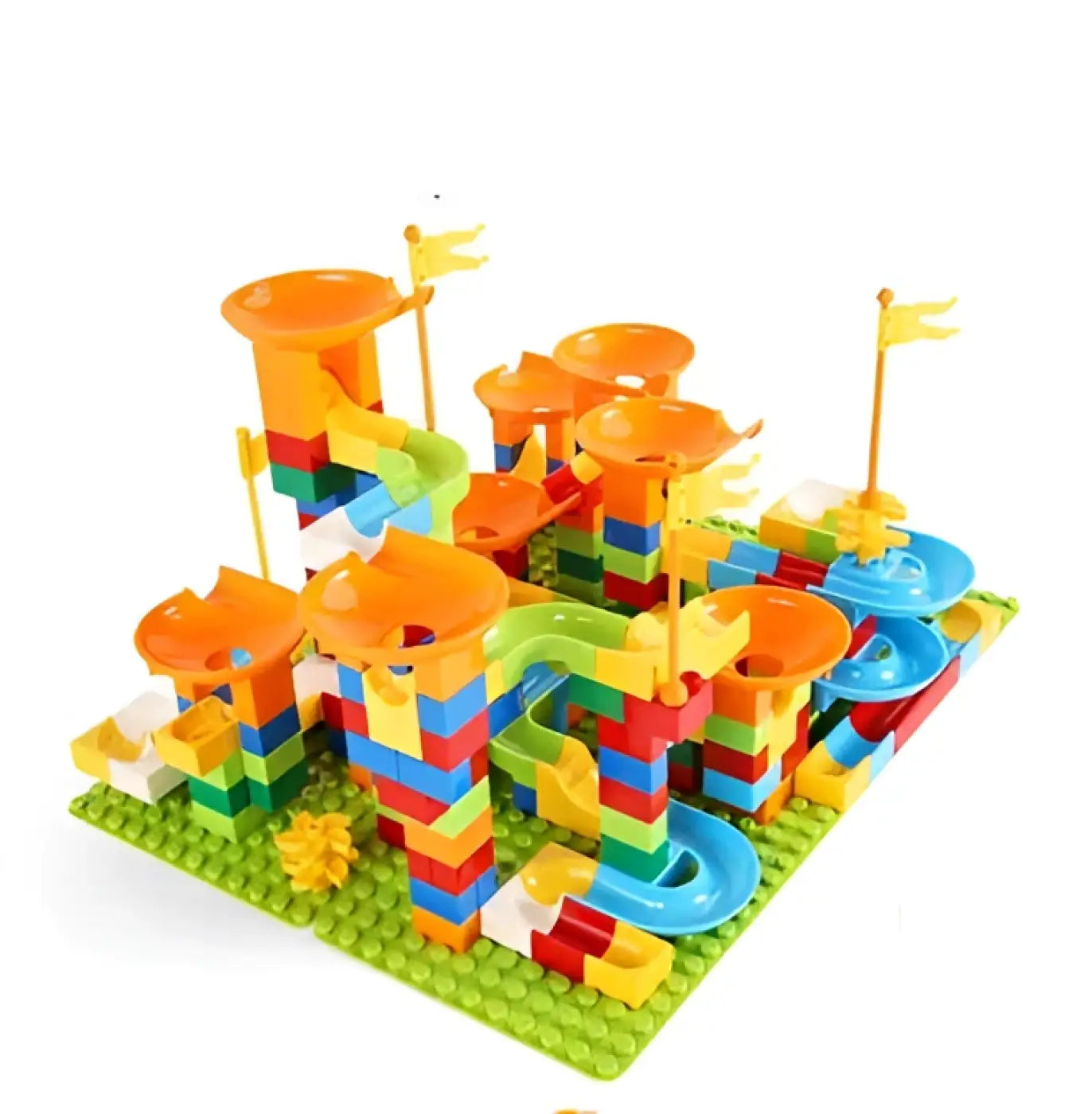The Ball Depot puzzle ball: Children's Assembling Ball Chute Building Block Toy