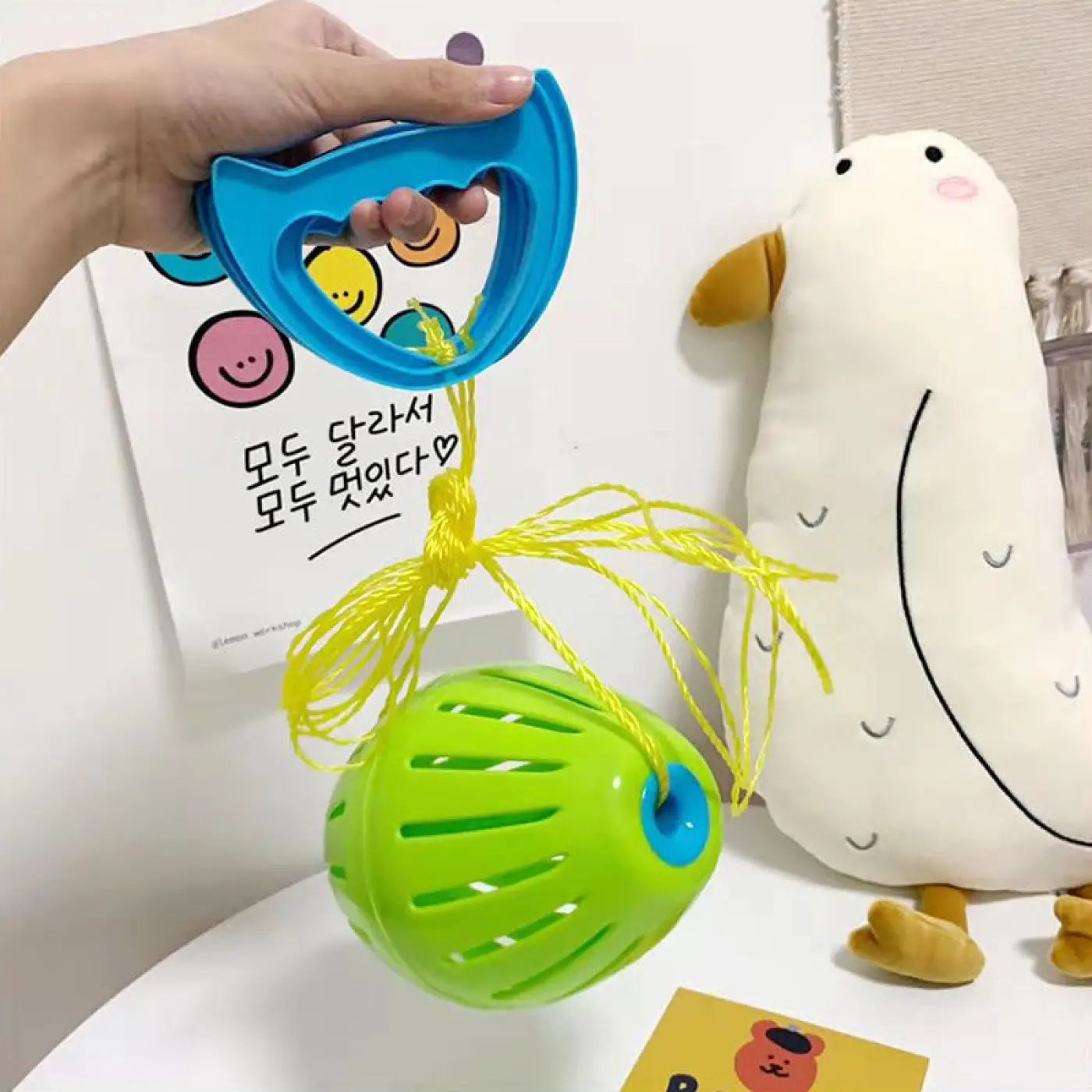 The Ball Depot kids ball game: Children's Double Pull Ball
