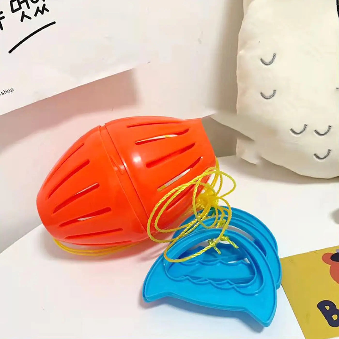 The Ball Depot kids ball game: Children's Double Pull Ball
