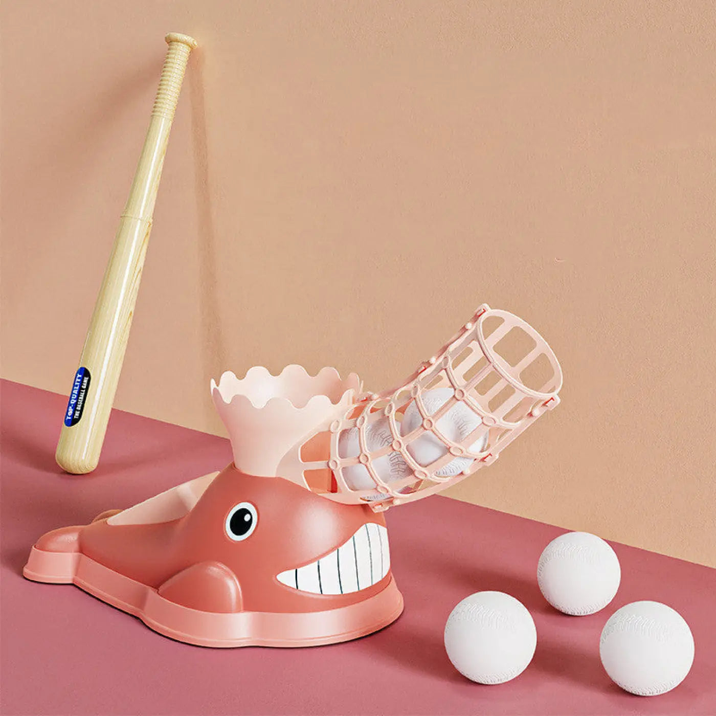 The Ball Depot children game: Children's Foot Catapult Ball Machine Set