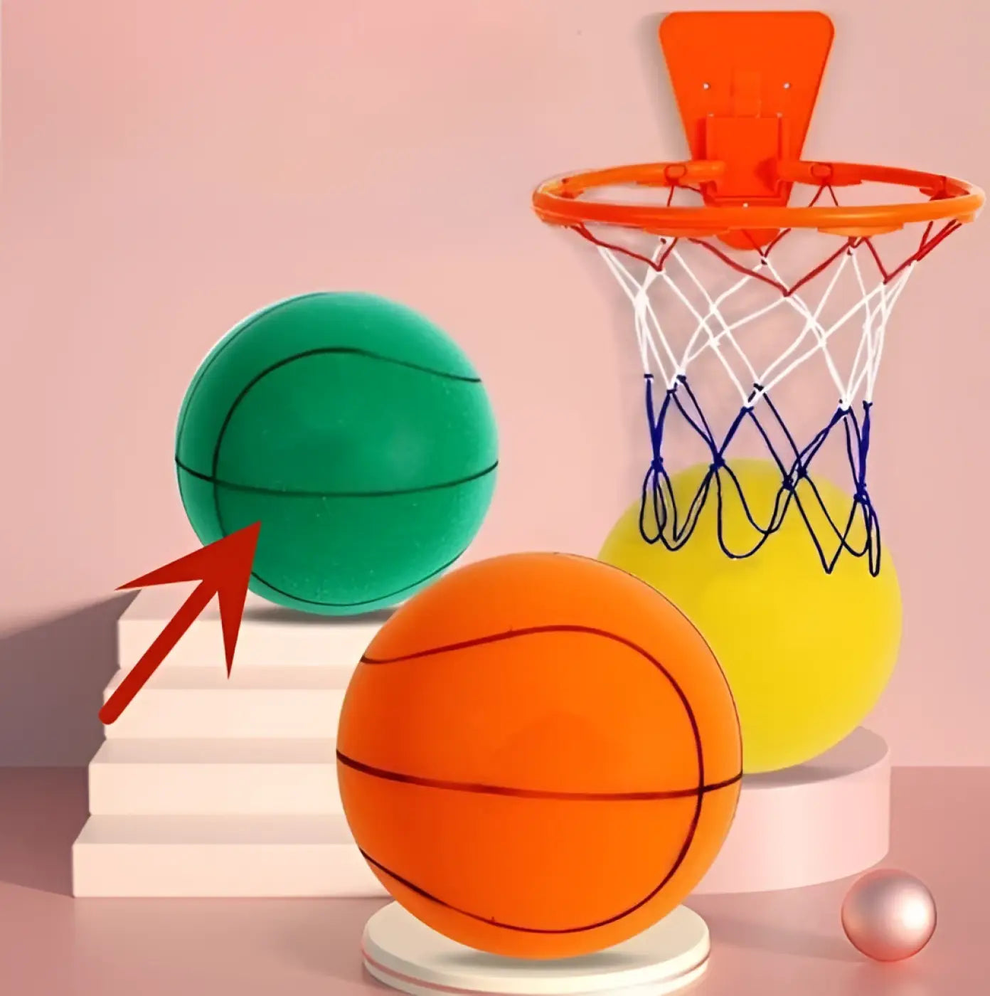 The Ball Depot basketball: Children's Indoor Basketball game set