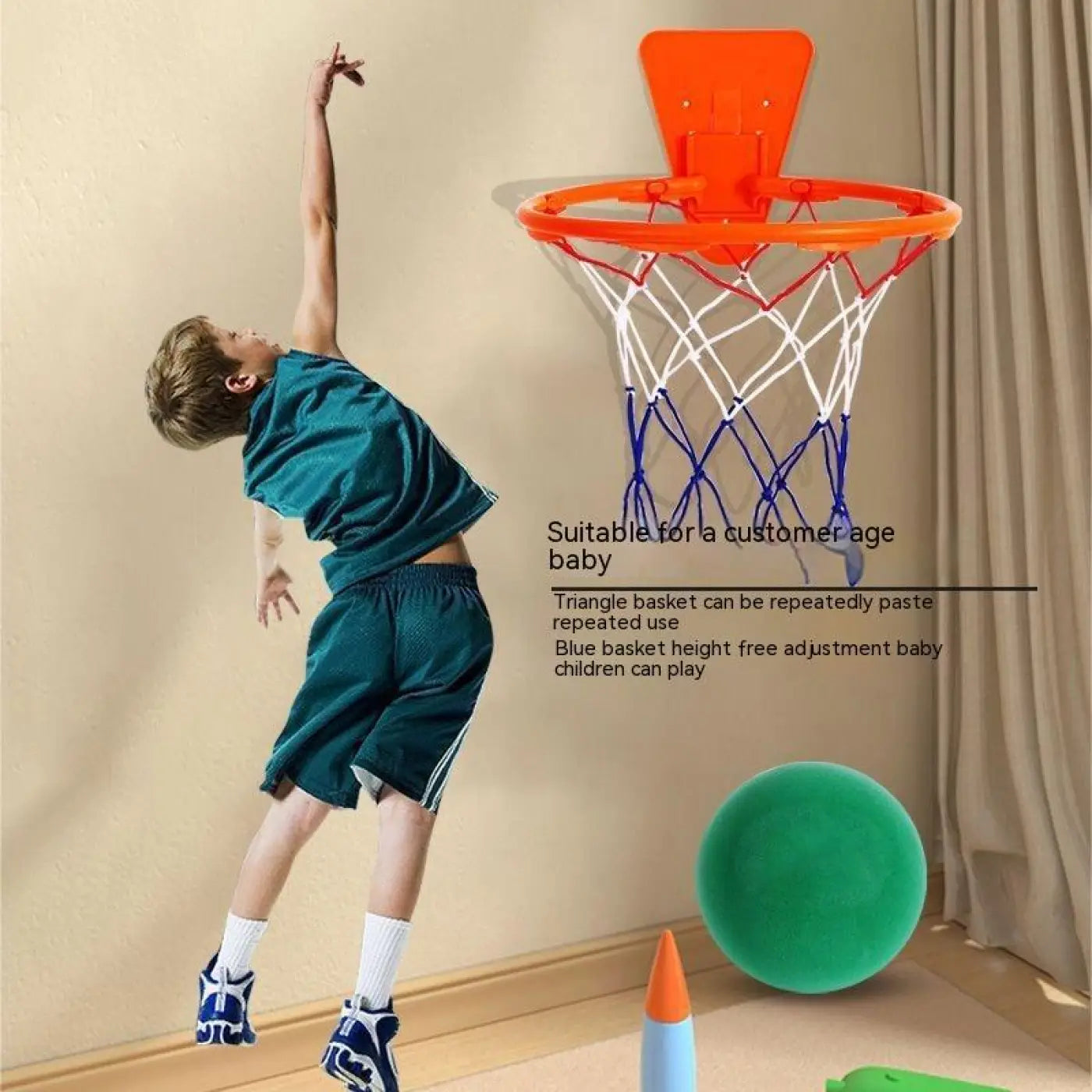 The Ball Depot basketball: Children's Indoor Basketball game set