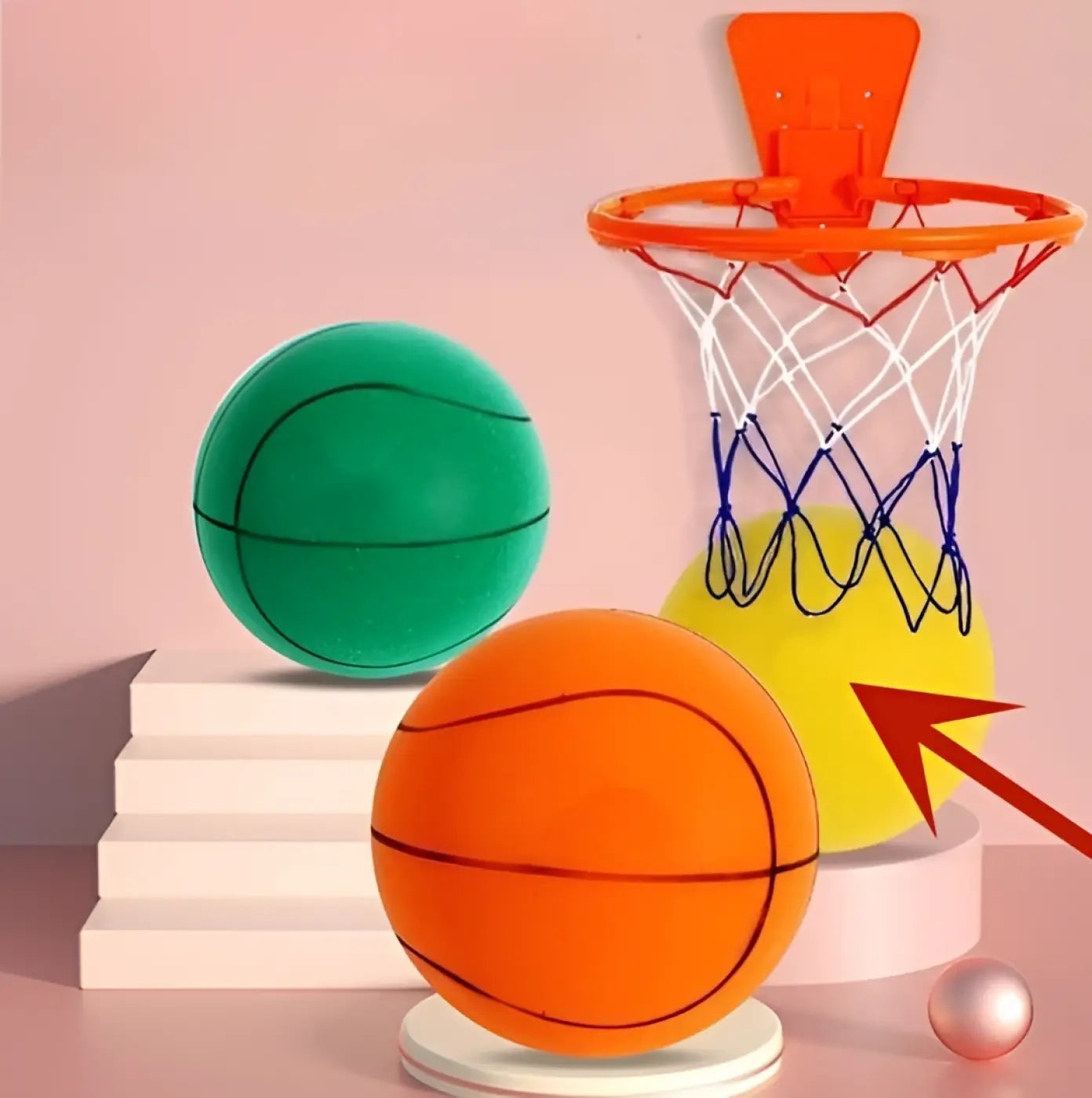 The Ball Depot basketball: Children's Indoor Basketball game set