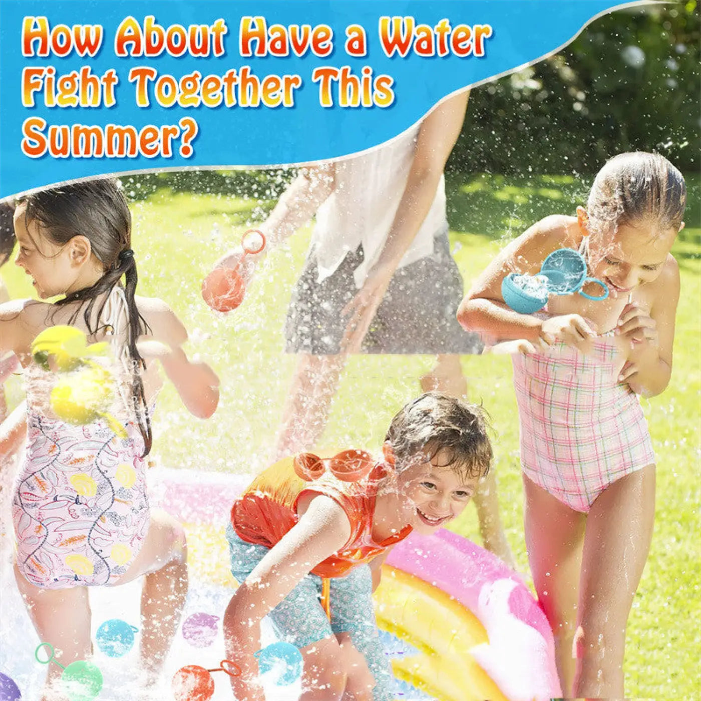 The Ball Depot water ball: Children's Pull Ring Finger Buckle Water Ball Toy