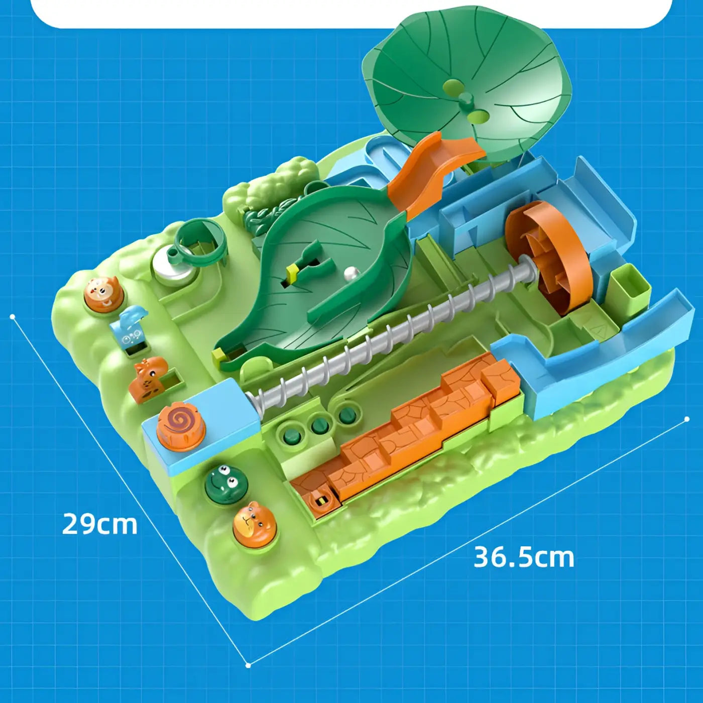 The Ball Depot ball game: Children's Puzzle Jungle Adventure Ball Track