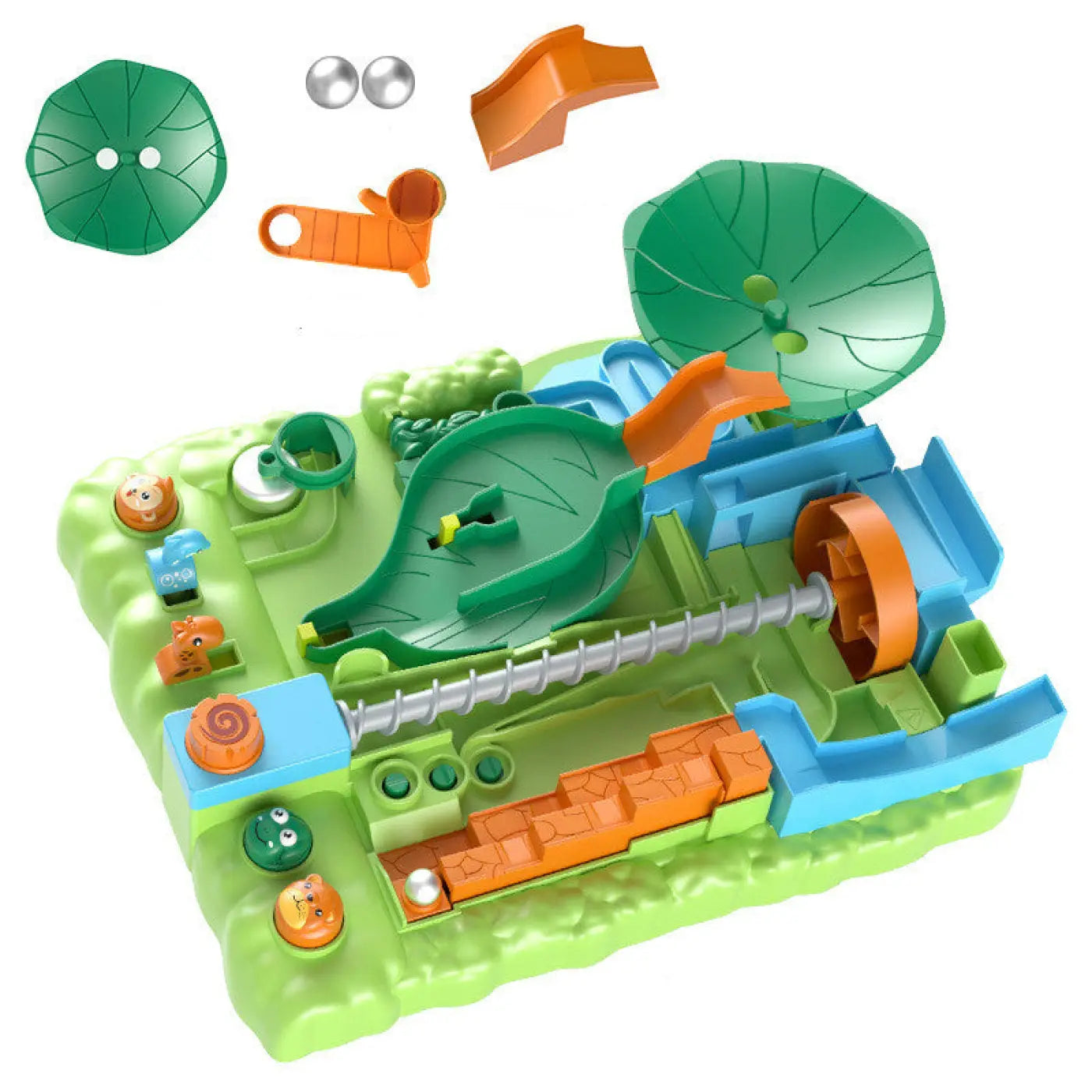 The Ball Depot ball game: Children's Puzzle Jungle Adventure Ball Track