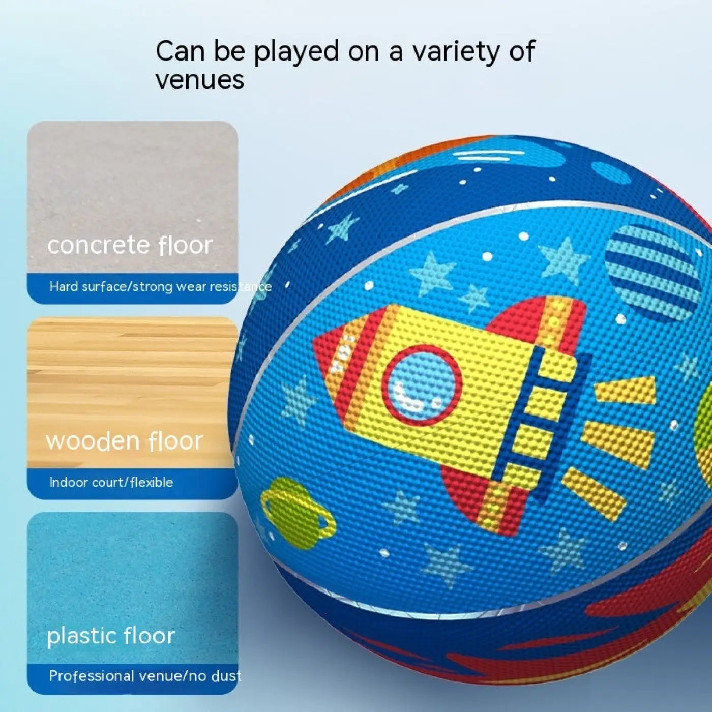 The Ball Depot basketball: Children's Rubber Basketball