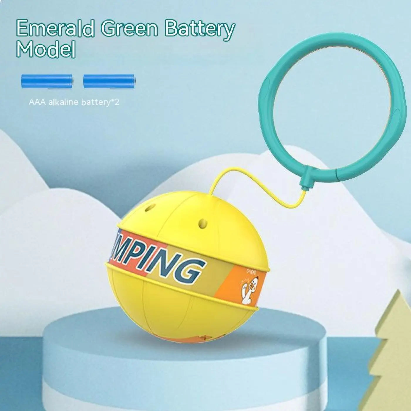 The Ball Depot children game: Children's Single Foot Light-up Swing Ball