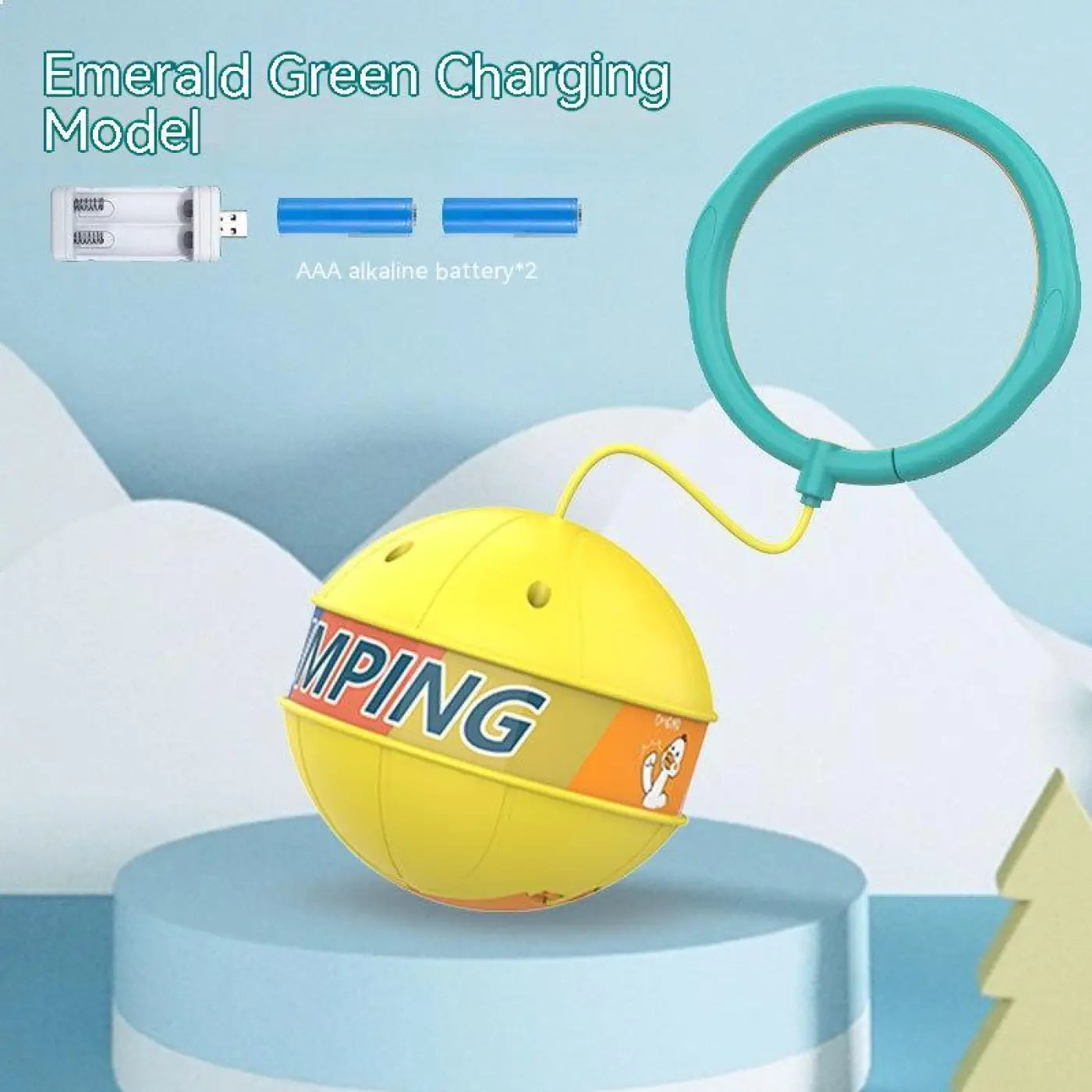 The Ball Depot children game: Children's Single Foot Light-up Swing Ball