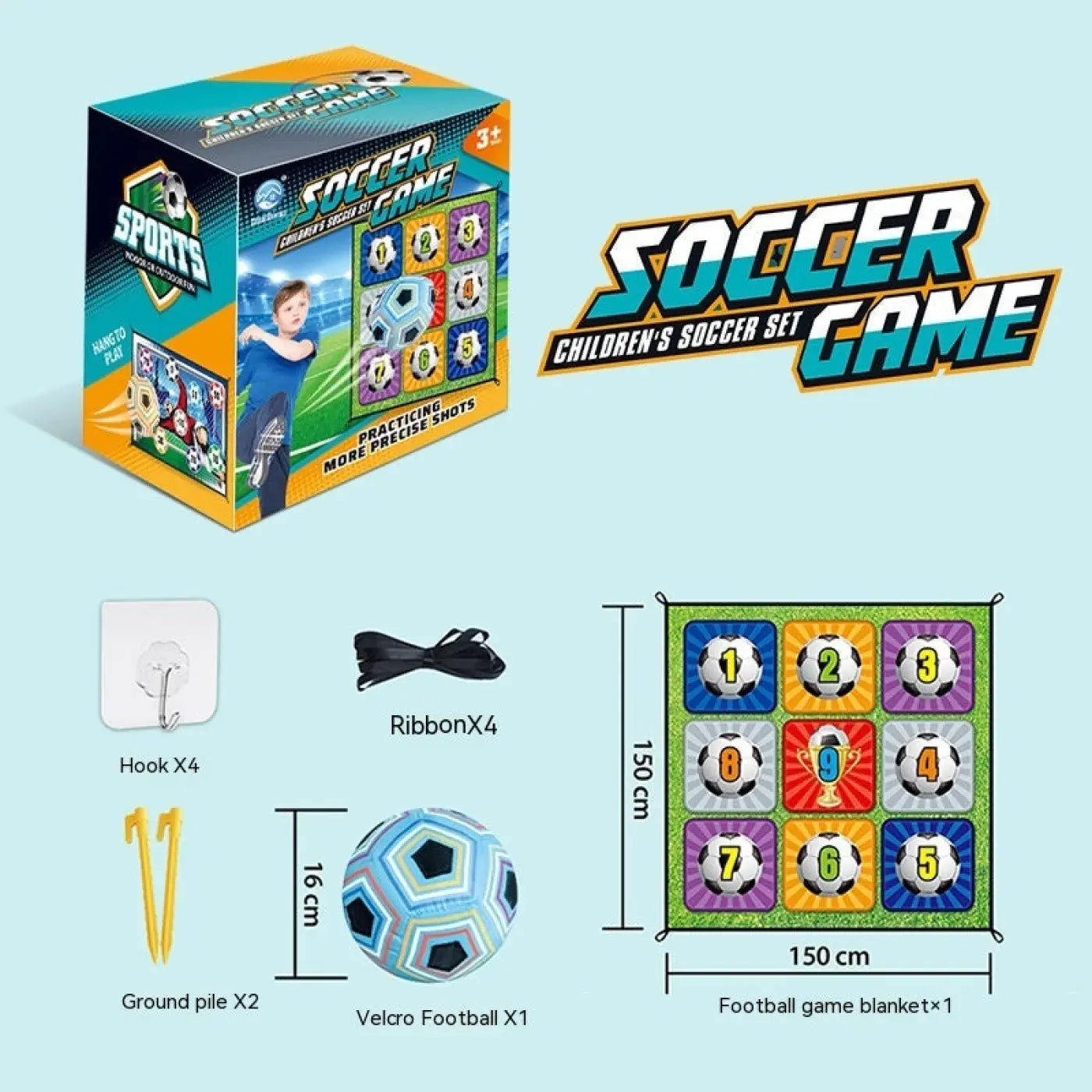 The Ball Depot training ball: Children's Soccer Game Training Mat
