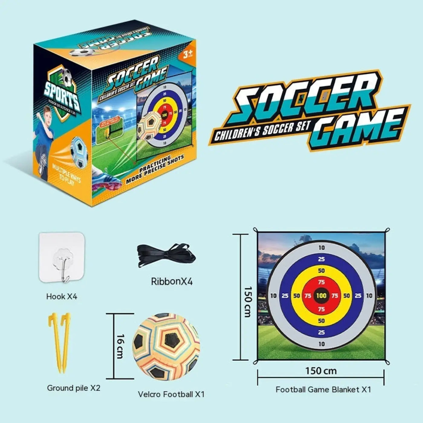 The Ball Depot training ball: Children's Soccer Game Training Mat
