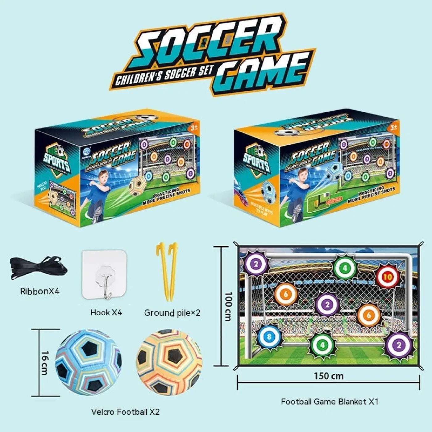 The Ball Depot training ball: Children's Soccer Game Training Mat