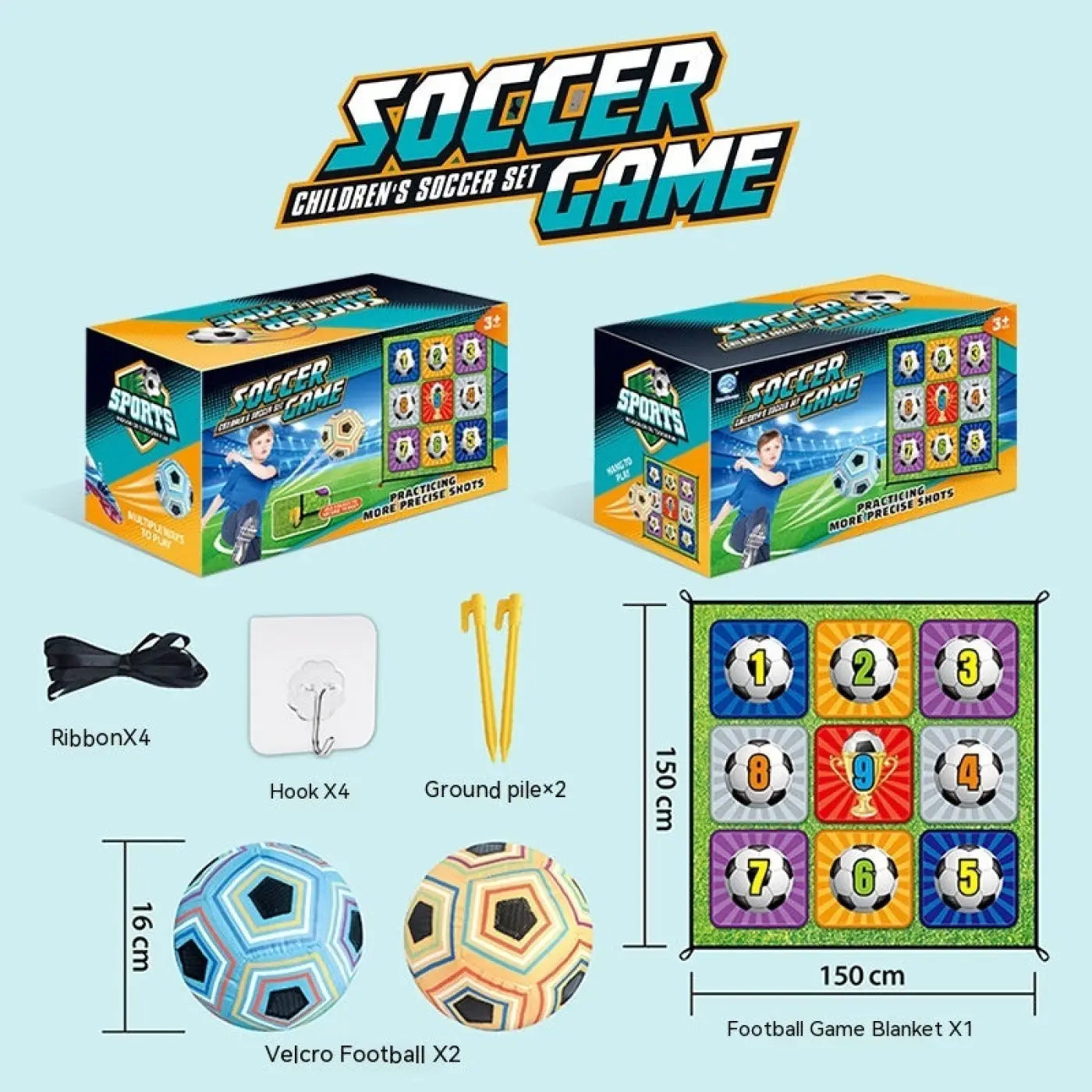 The Ball Depot training ball: Children's Soccer Game Training Mat
