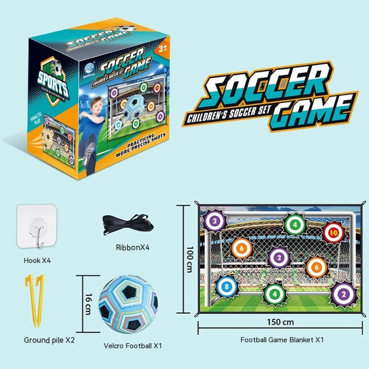 The Ball Depot training ball: Children's Soccer Game Training Mat