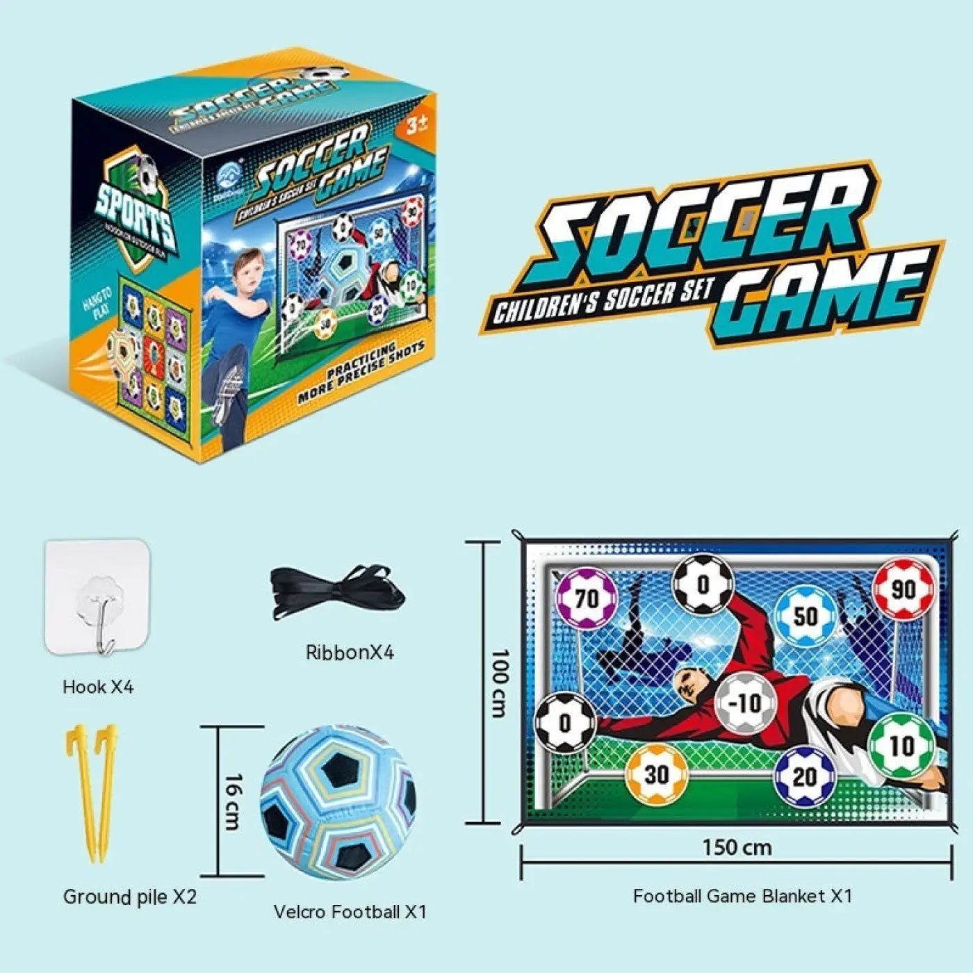 The Ball Depot training ball: Children's Soccer Game Training Mat