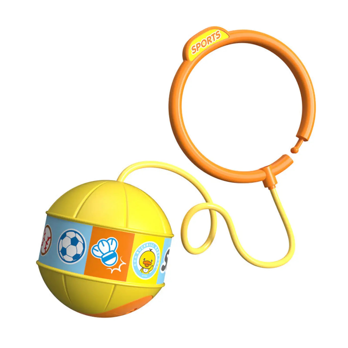 The Ball Depot children game: Children's Soft Rope Flip Foot Ball