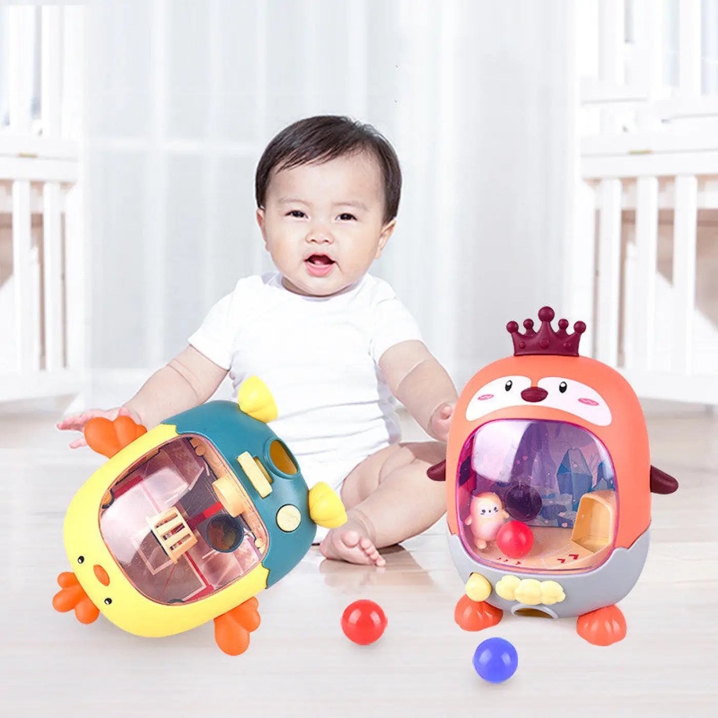 The Ball Depot baby balls: Children's Tabletop Interactive Ball Game