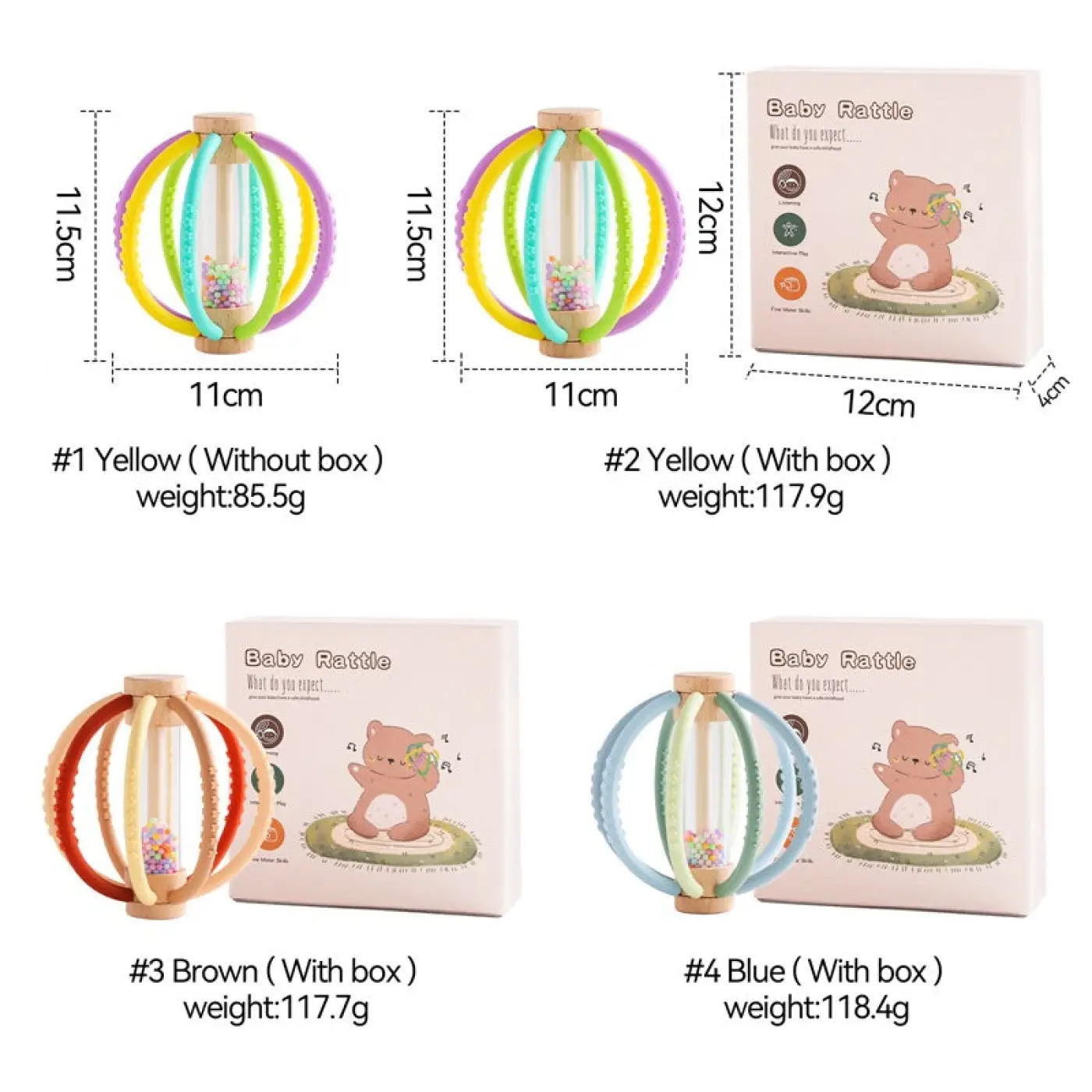 The Ball Depot baby balls: Children's Teether Hand Ball