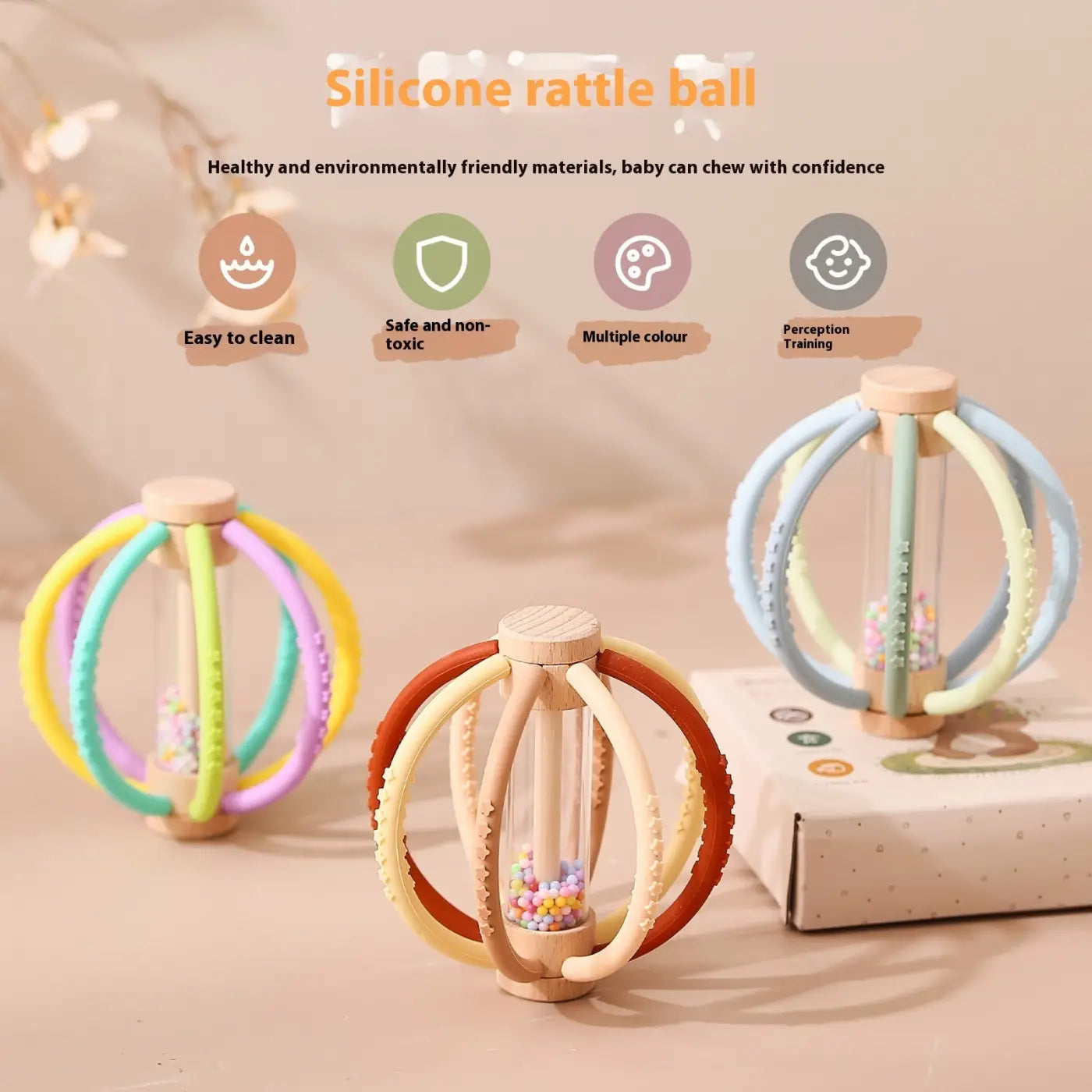 The Ball Depot baby balls: Children's Teether Hand Ball