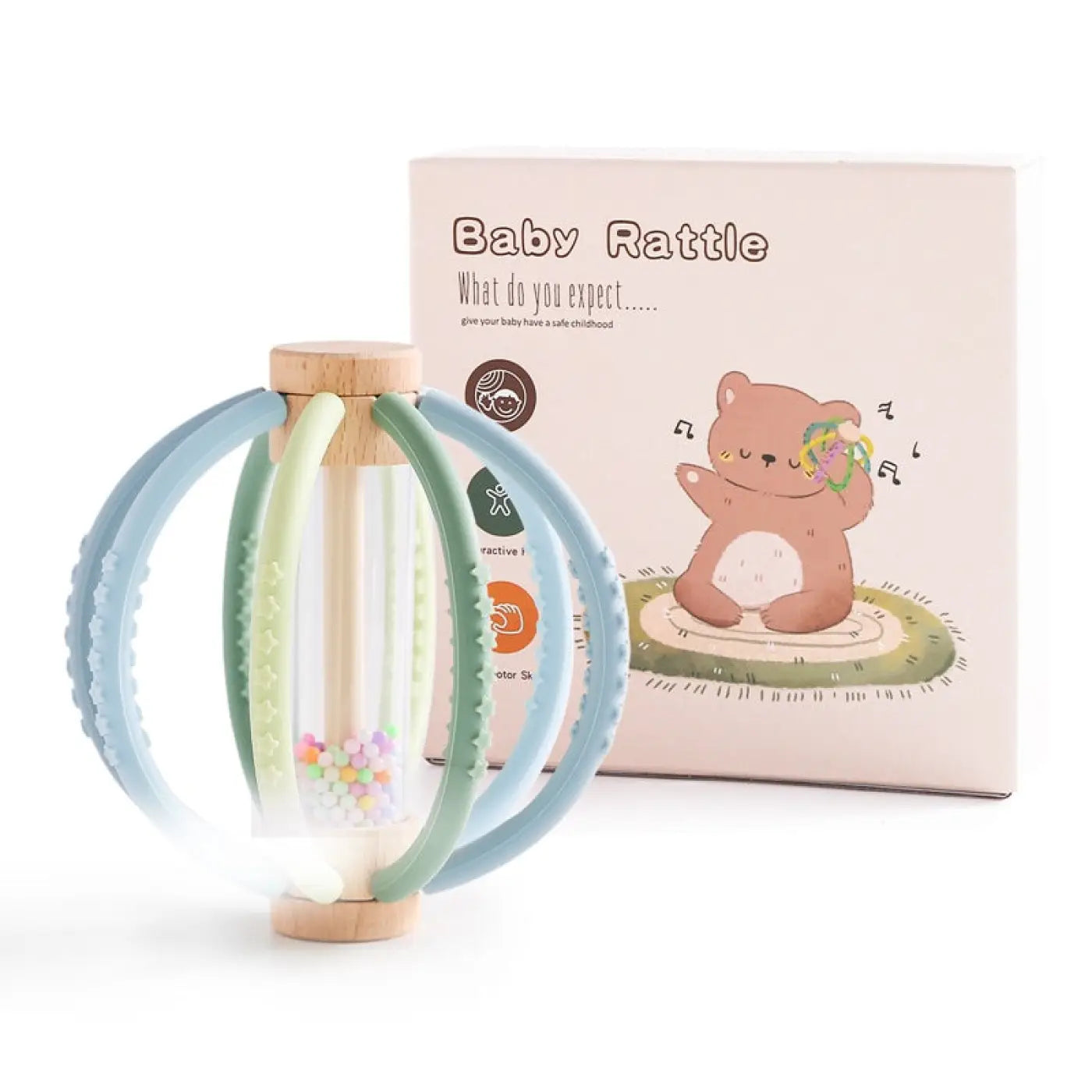The Ball Depot baby balls: Children's Teether Hand Ball
