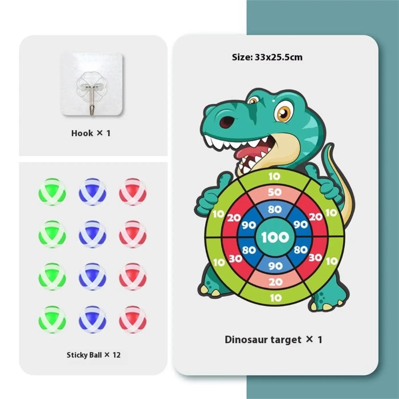 The Ball Depot ball game: Children's Throwing Sticky Ball Dart Set