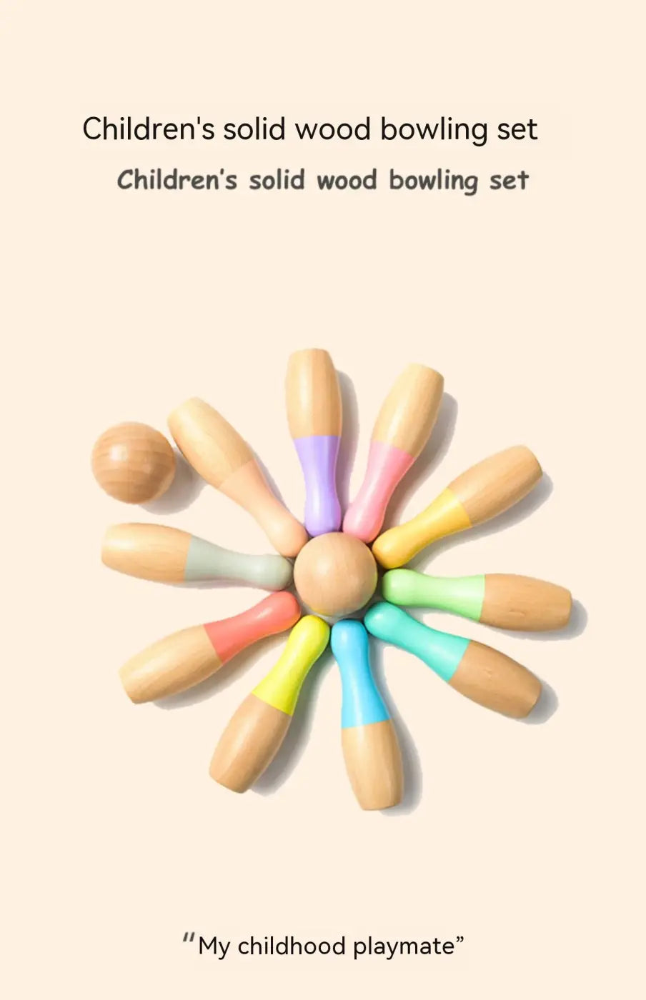 The Ball Depot bowling: Children's Toy Bowling Ball Set