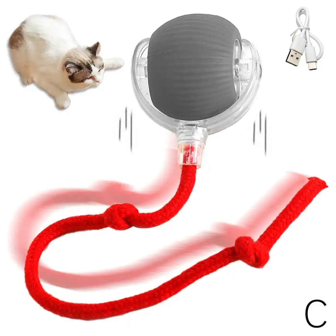 The Ball Depot Pet Toys: Chirping Motion Cat Ball