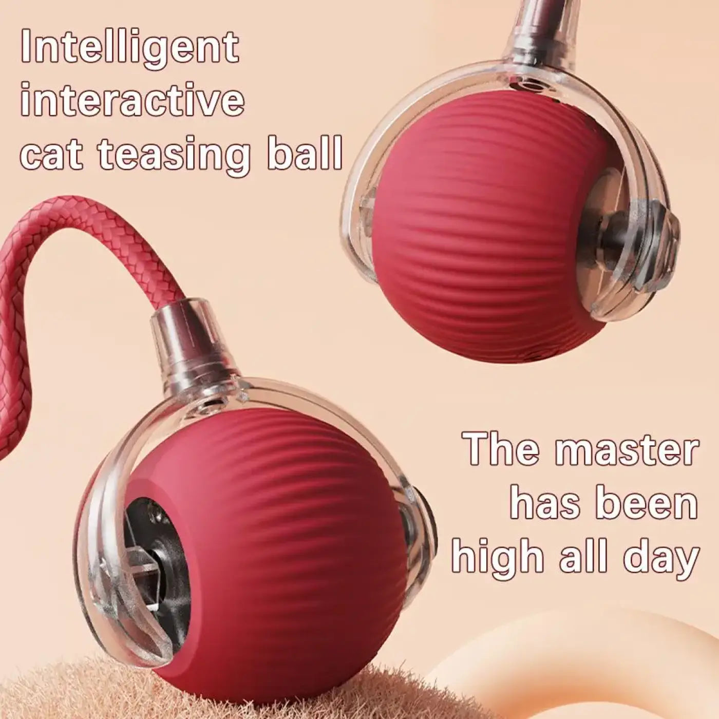 The Ball Depot Pet Toys: Chirping Motion Cat Ball