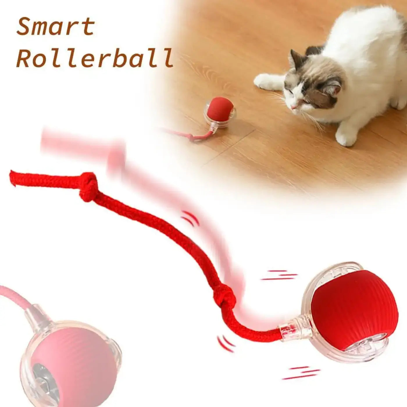 The Ball Depot Pet Toys: Chirping Motion Cat Ball