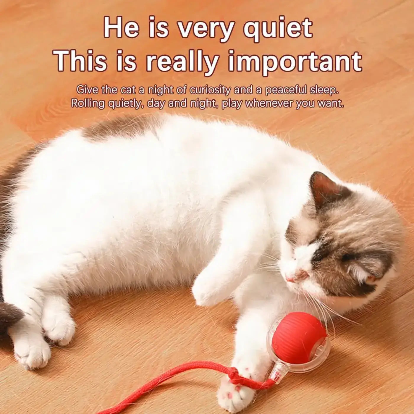 The Ball Depot Pet Toys: Chirping Motion Cat Ball