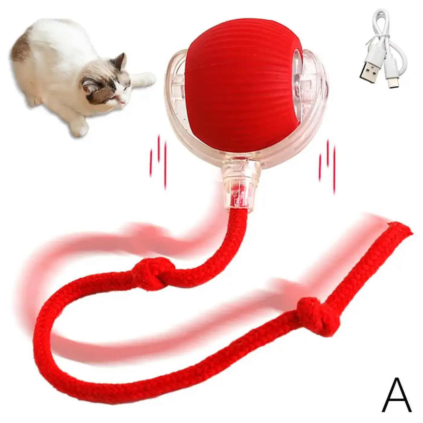 The Ball Depot Pet Toys: Chirping Motion Cat Ball