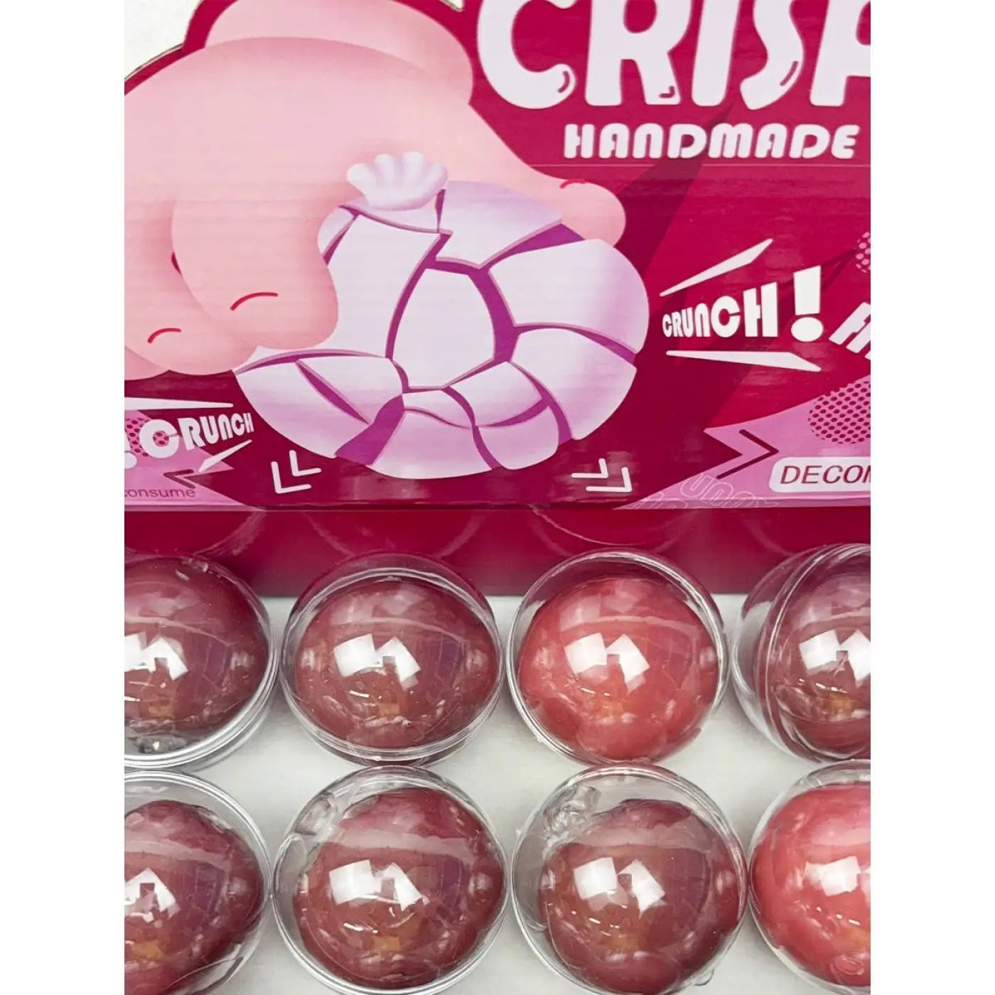 Love and Repeat stress ball: Chocolate Wax Cracking Crispy Stress Ball