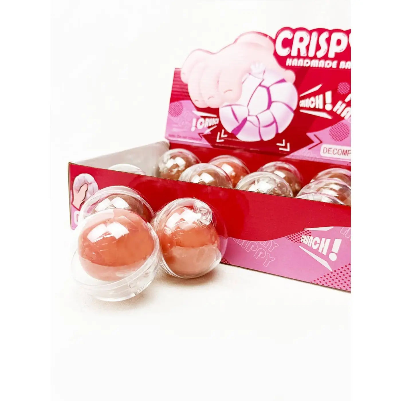 Love and Repeat stress ball: Chocolate Wax Cracking Crispy Stress Ball