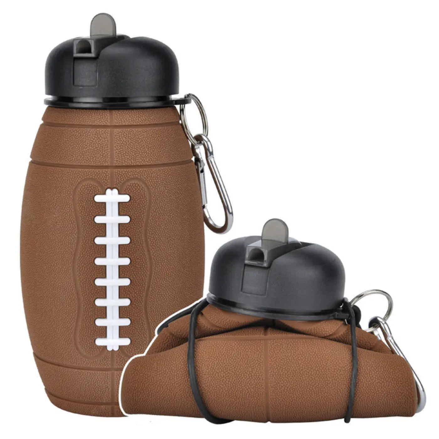 The Ball Depot novelty ball: Collapsible Sports Football Water Bottle