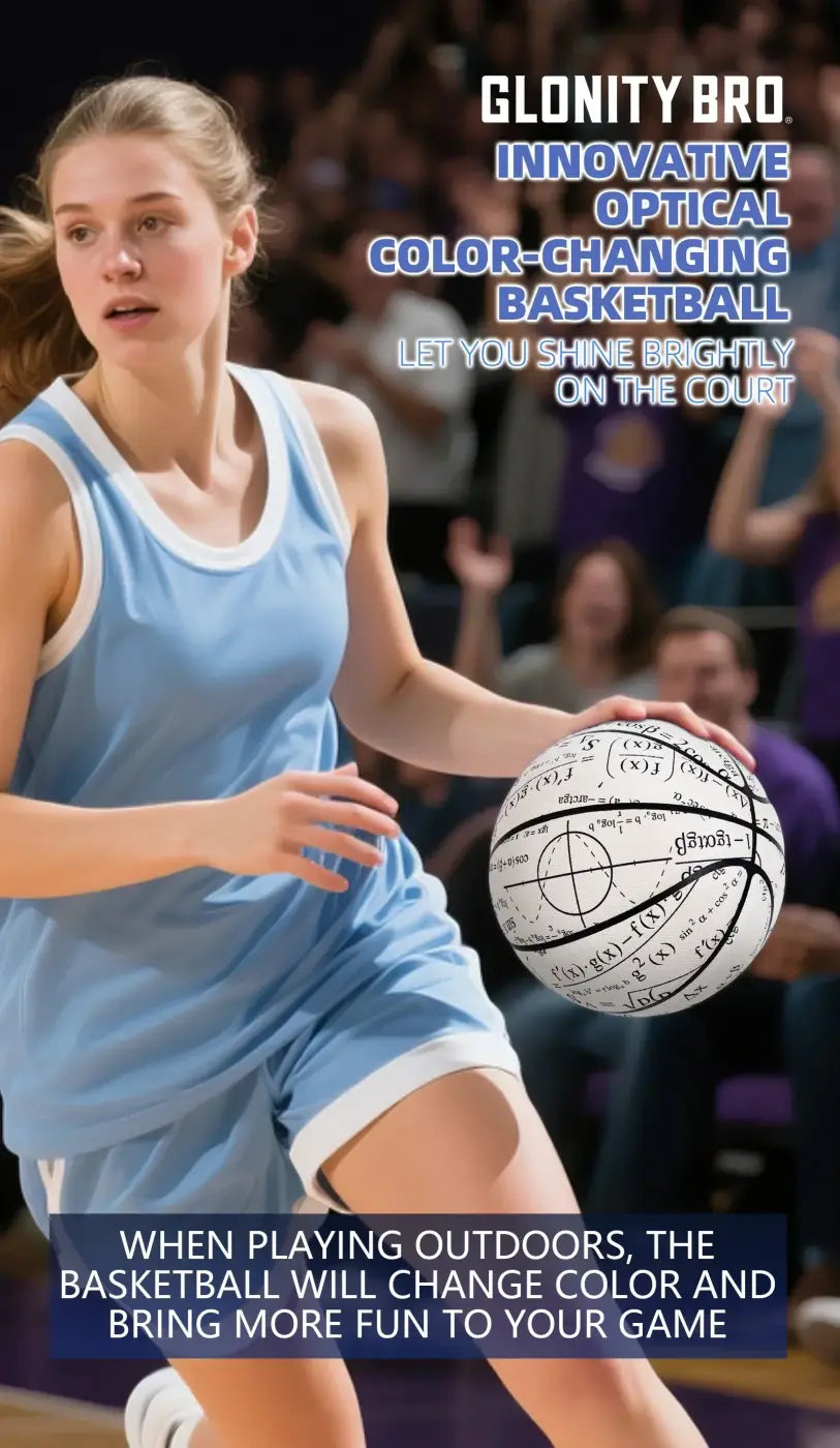 The Ball Depot basketball: Color-changing collectable Basketball