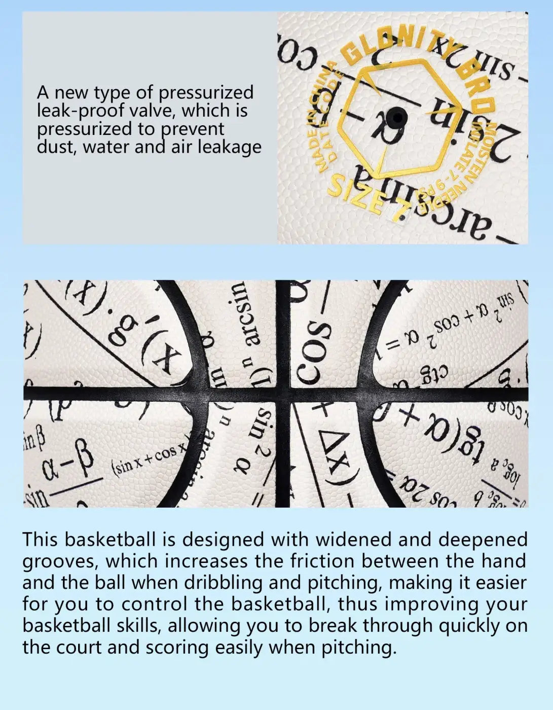 The Ball Depot basketball: Color-changing collectable Basketball