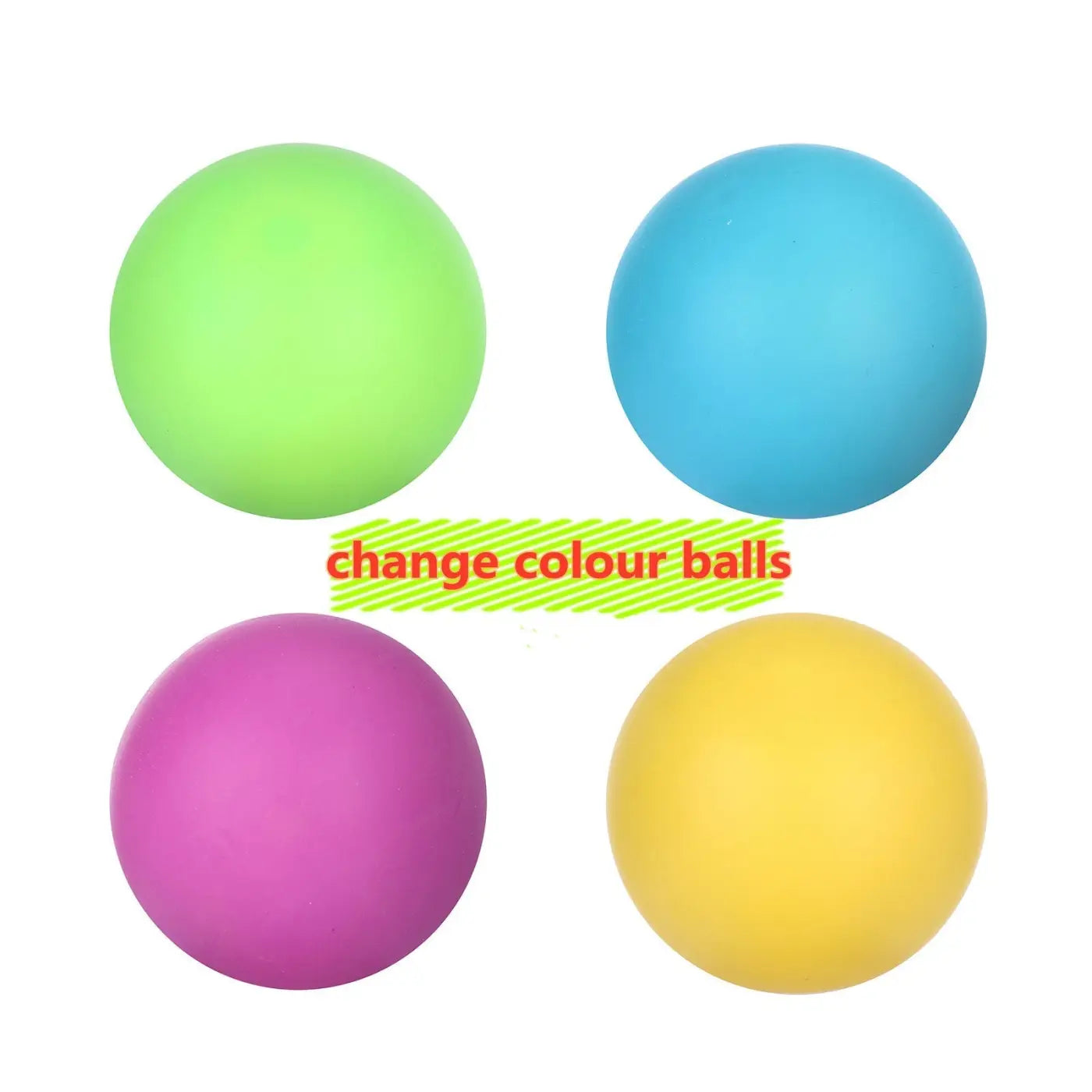 The Ball Depot stress balls: Color-changing Stress Ball