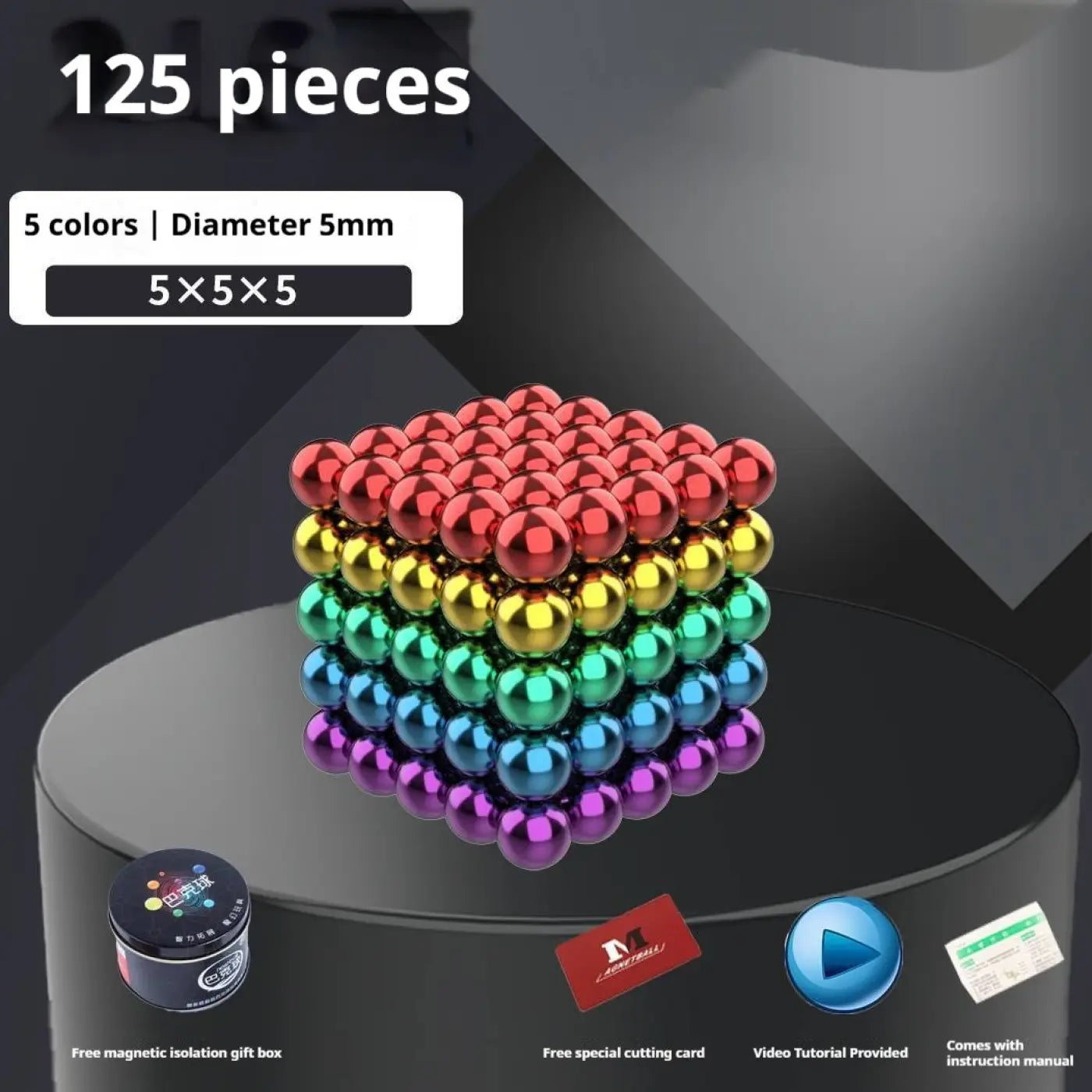 The Ball Depot magnetic balls: Colorful Magnetic Balls