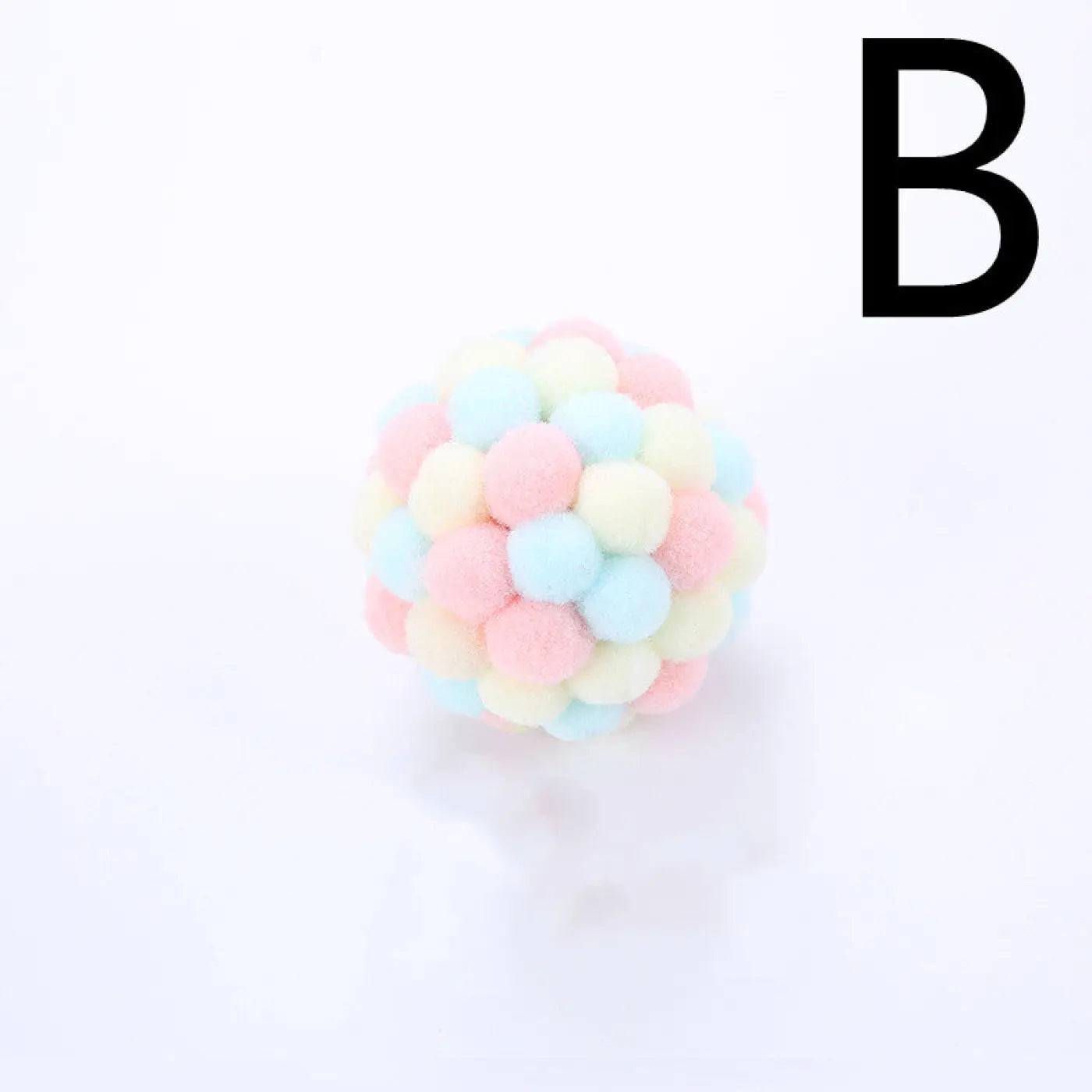 The Ball Depot Cat Balls: Colorful Plush Cat Ball