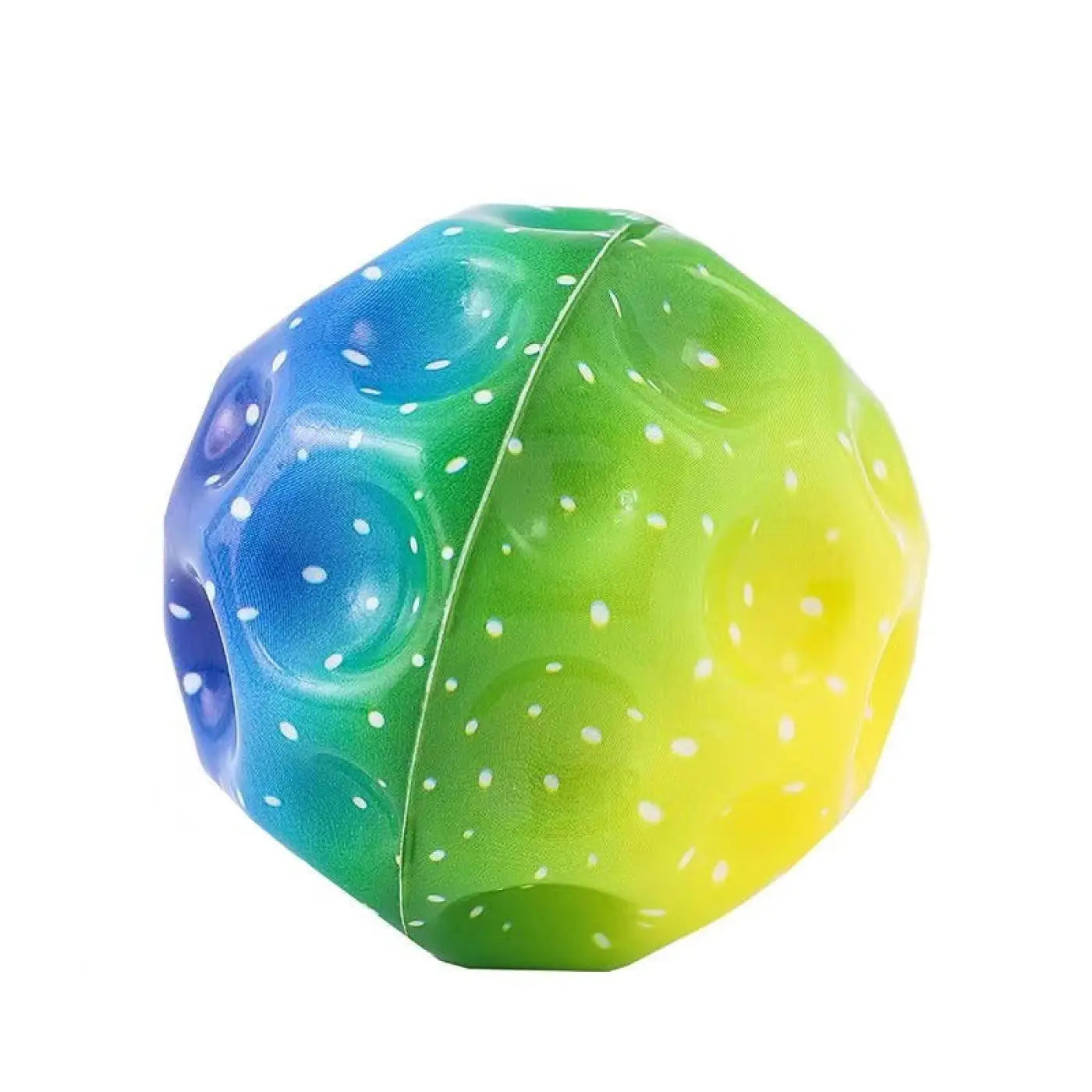 The Ball Depot bouncy ball: Colourful Hole High Bounce Ball