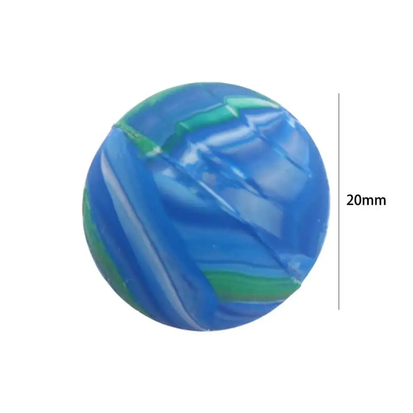 The Ball Depot : Sports Games Bouncy Toy 20mm Colorful for Child Mini Jumping Balls Swirl Bouncing Balls Rubber Ball Bouncing Balls